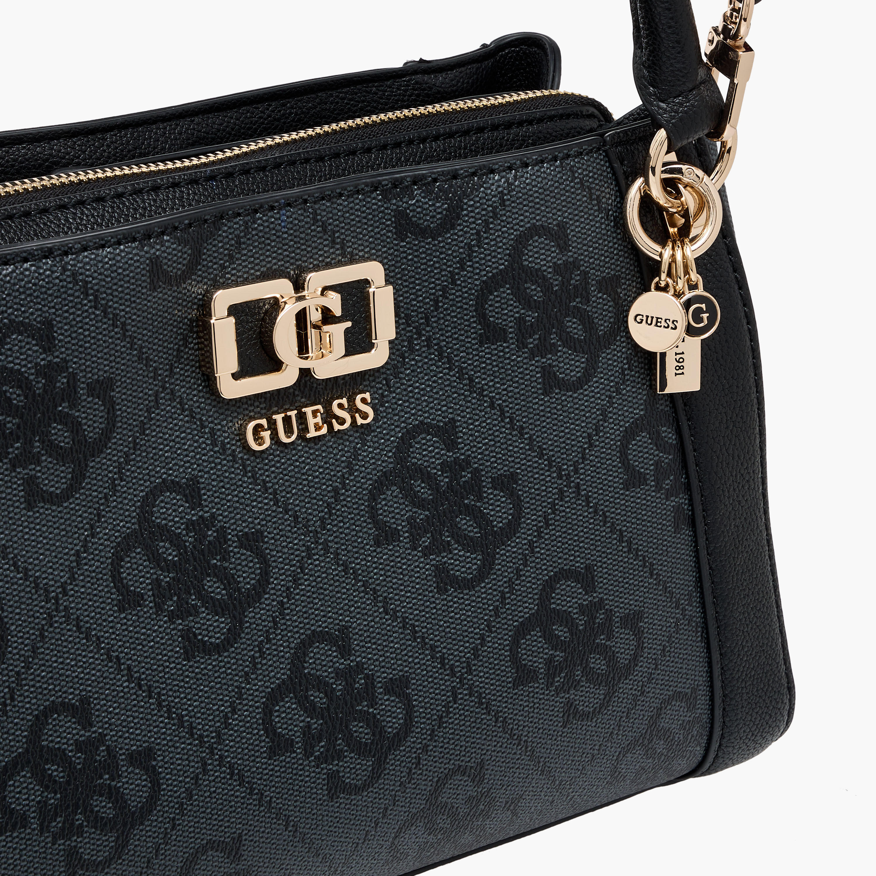 Guess Karnilla Monogram Print Tote Bag with Zip Closure-women-bagsandwallets-handbags-image-5