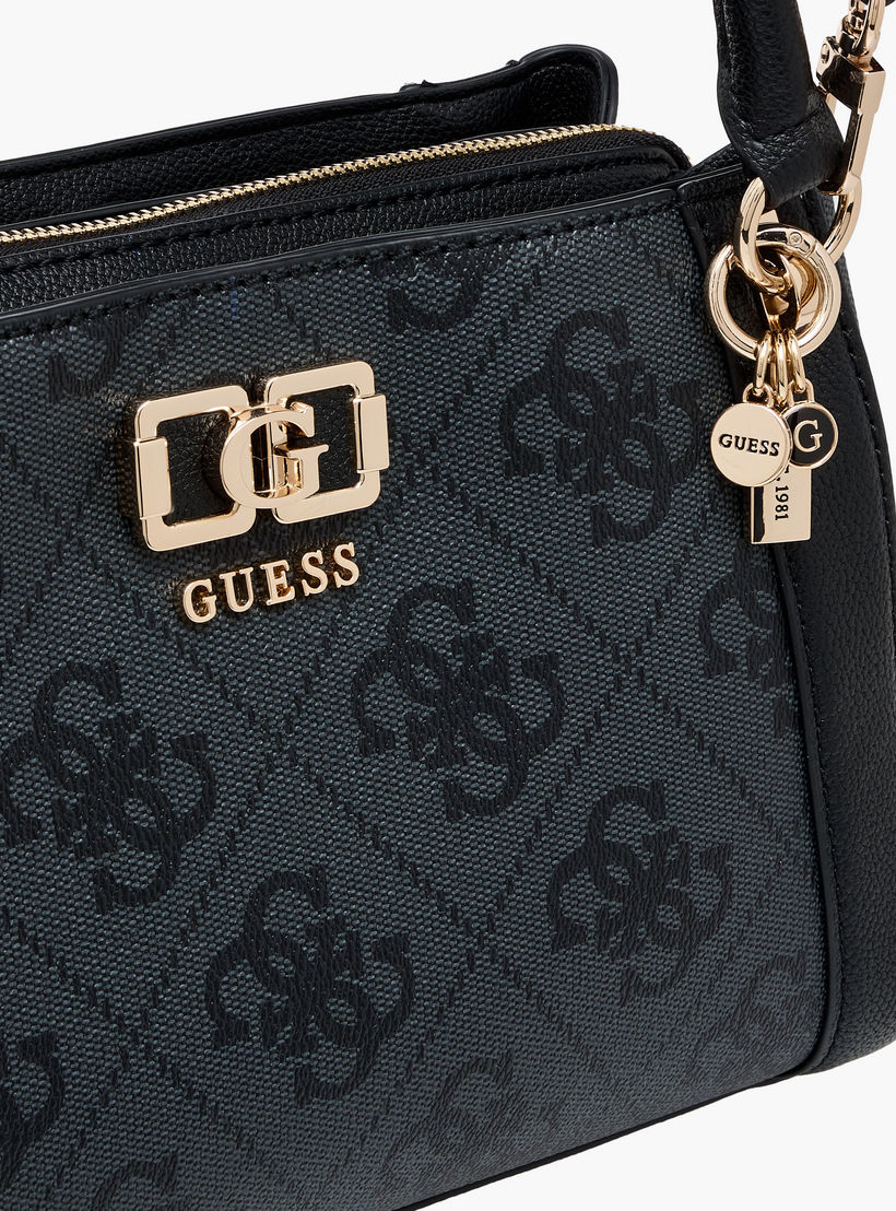 Guess Karnilla Monogram Print Tote Bag with Zip Closure-women-bagsandwallets-handbags-image-5
