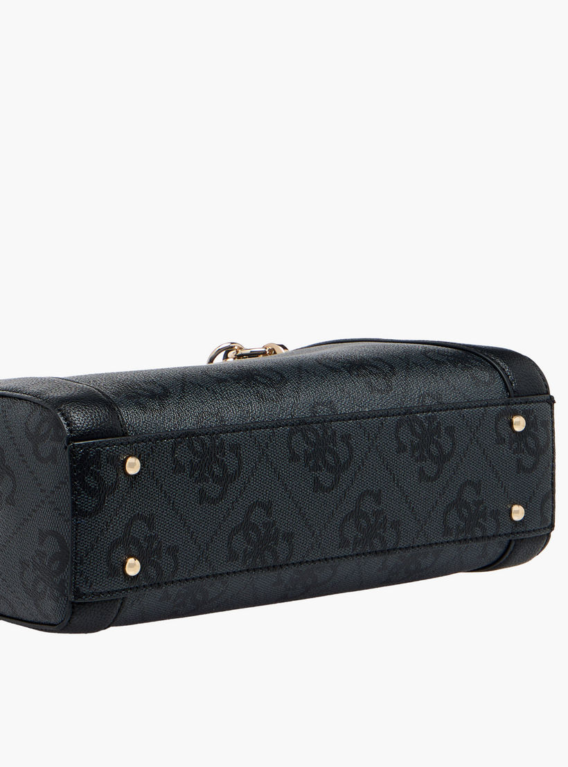 Guess Karnilla Monogram Print Tote Bag with Zip Closure-women-bagsandwallets-handbags-image-7