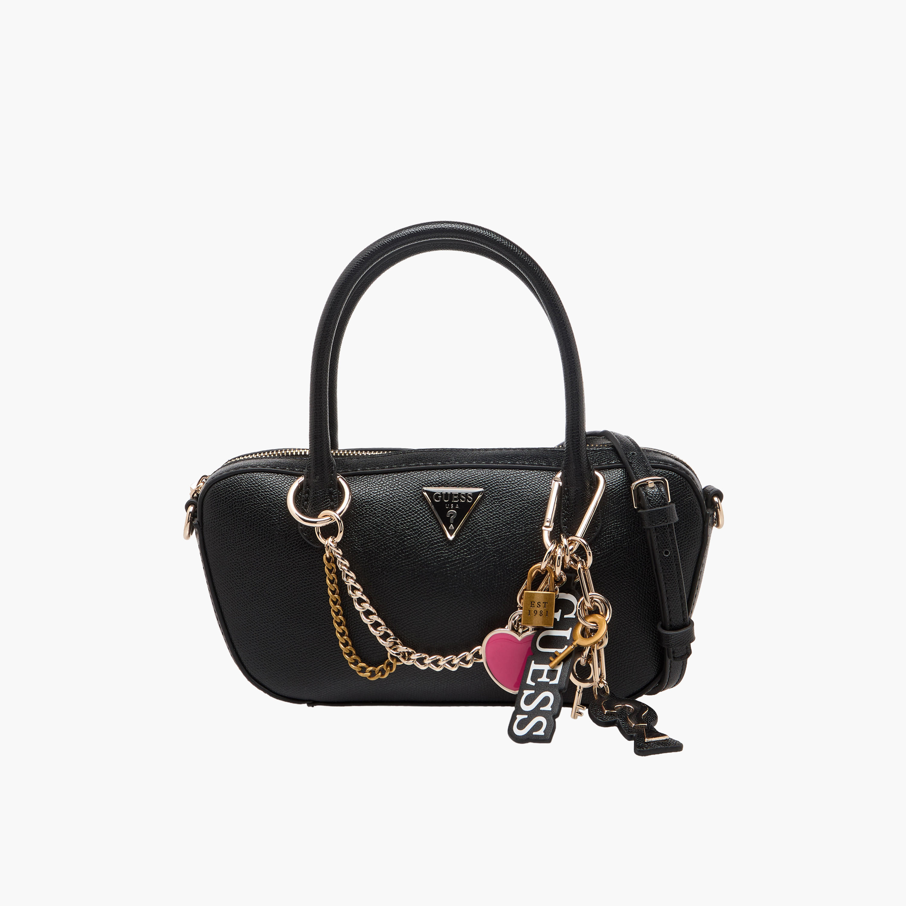 شنطة ساتشيل بارزة الملمس بحزام قابل للفصل دافينا من جيس-women-bagsandwallets-handbags-image-1