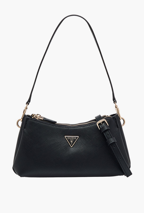 Guess Noelle II Textured Shoulder Bag with Zip Closure-women-image-1