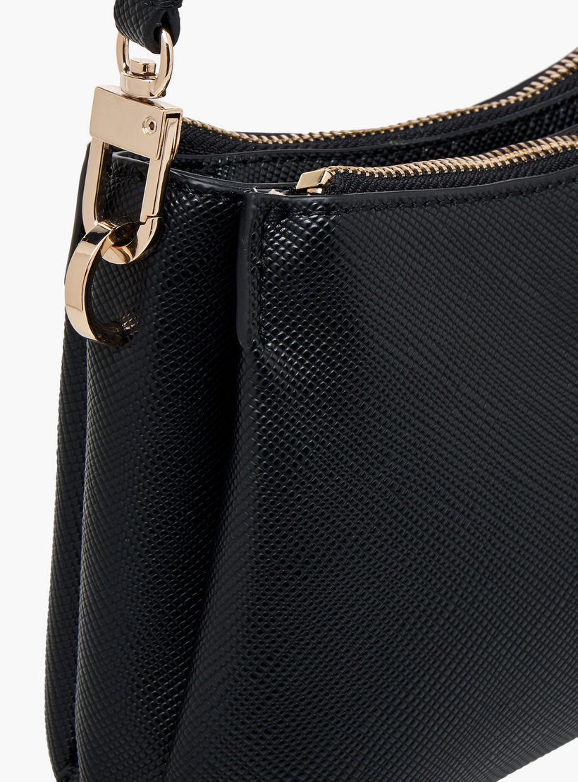Guess Noelle II Textured Shoulder Bag with Zip Closure-women-bagsandwallets-handbags-image-6