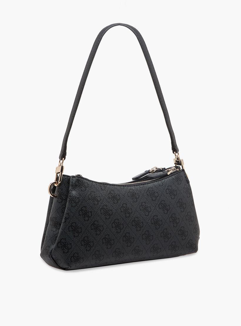 Guess Noelle II Printed Shoulder Bag with Zip Closure-women-bagsandwallets-handbags-image-4
