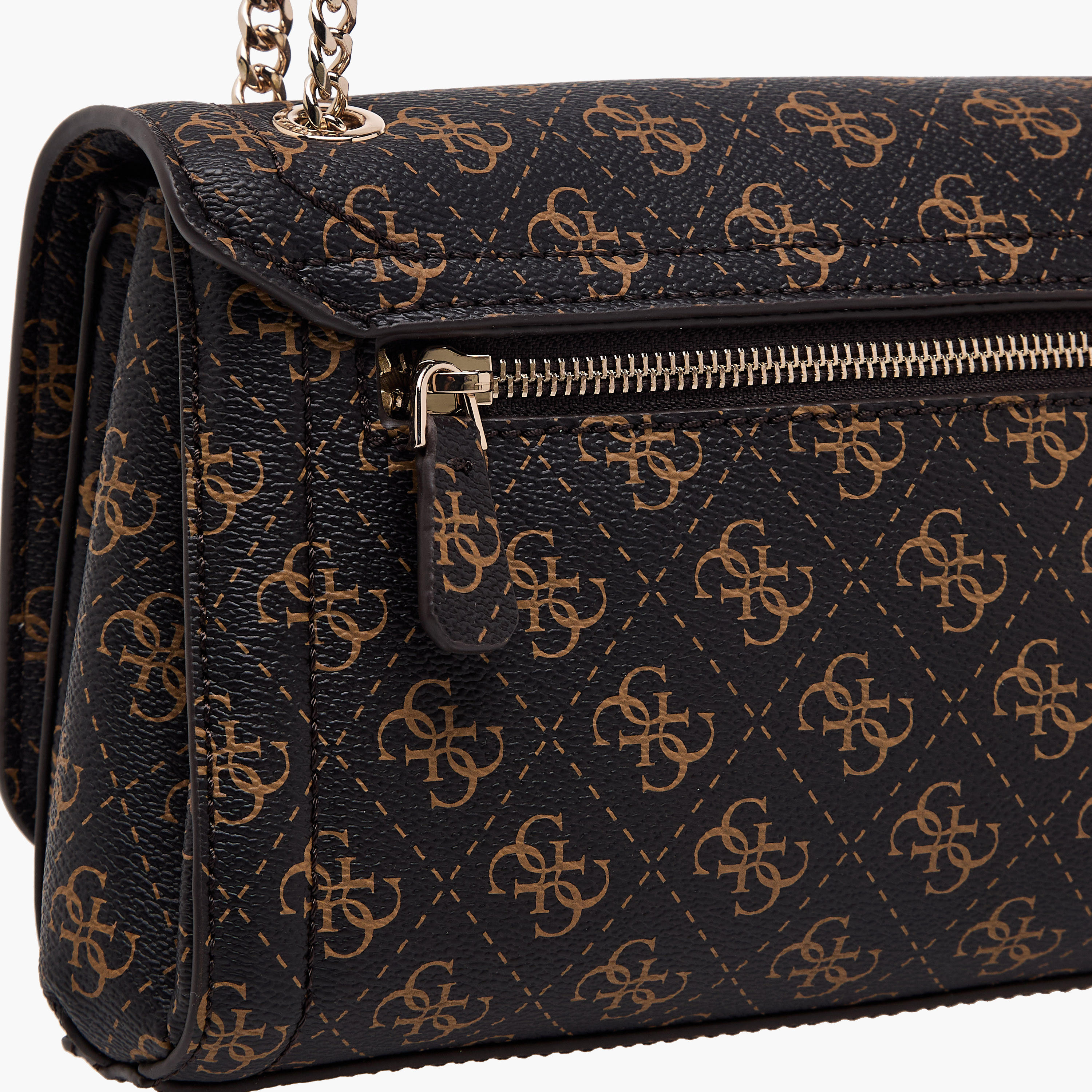 Guess Noelle II Printed Shoulder Bag with Chain Strap-women-bagsandwallets-handbags-image-6