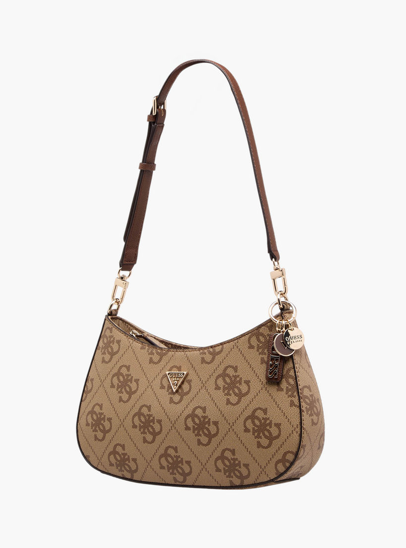 شنطة كتف بسحاب إغلاق وطبعات مونوجرام نويل II من جيس-women-bagsandwallets-handbags-image-3