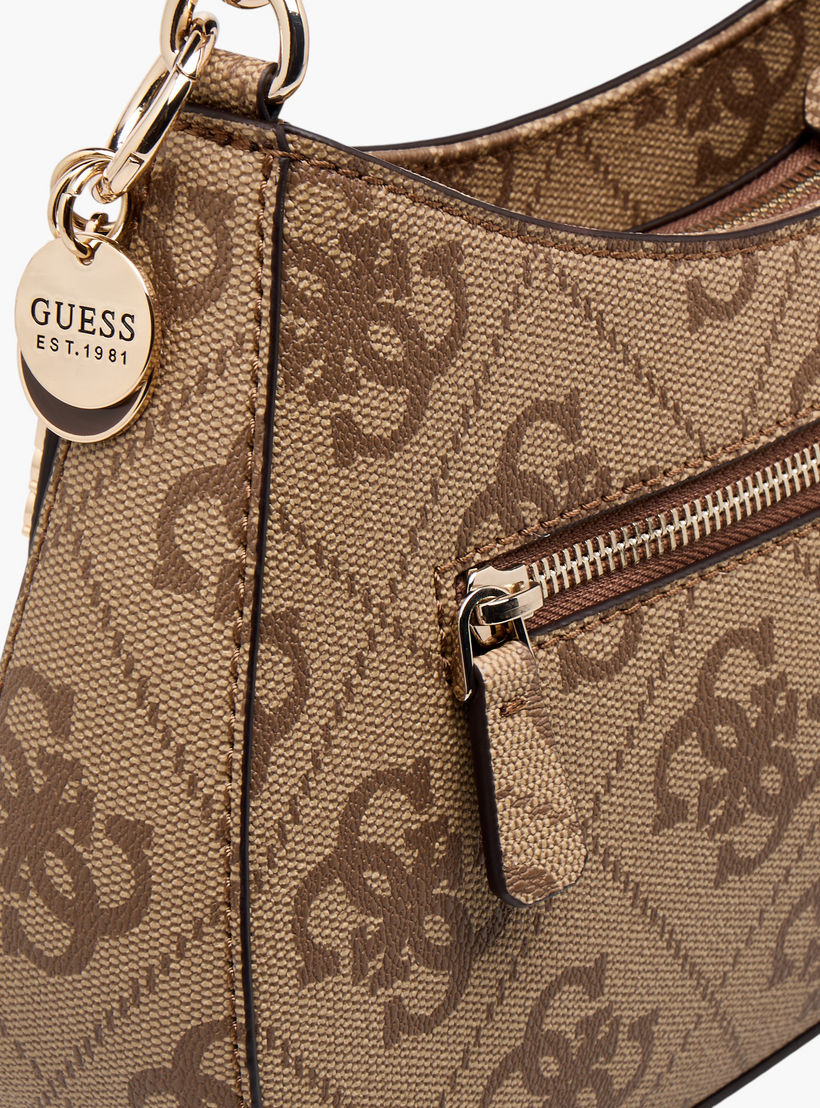 شنطة كتف بسحاب إغلاق وطبعات مونوجرام نويل II من جيس-women-bagsandwallets-handbags-image-6
