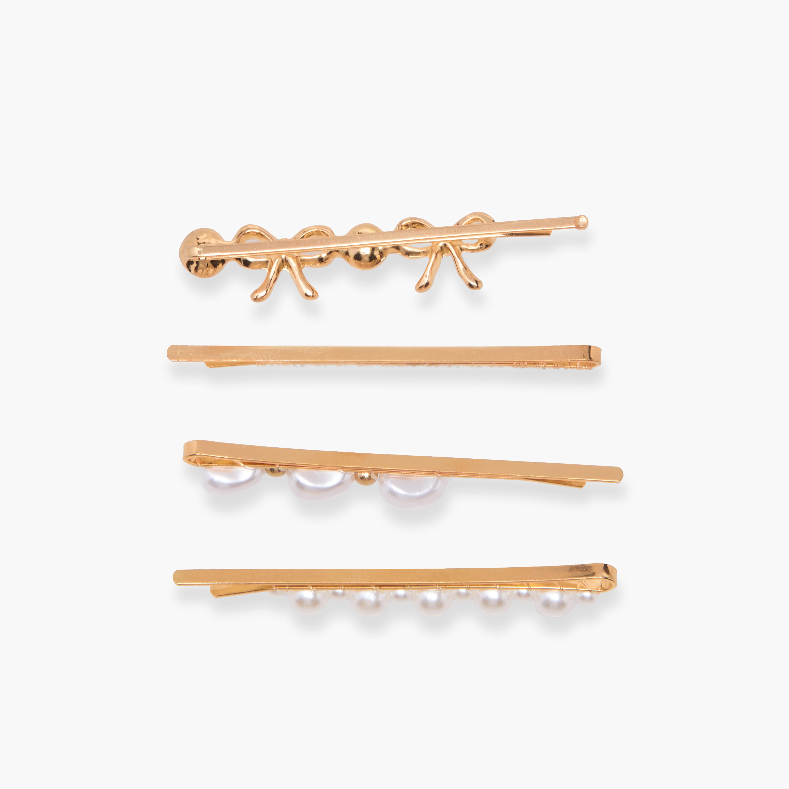 طقم دبابيس شعر مزين من 4 قطع-women-hairaccessories-hairpins-image-3