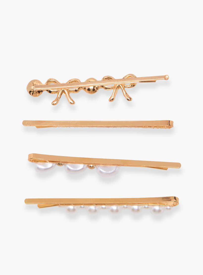 طقم دبابيس شعر مزين من 4 قطع-women-hairaccessories-hairpins-image-3