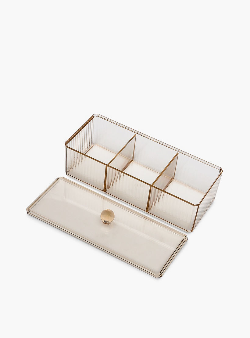 Findz 3-Compartment Organizer with Lid-household-storage-cosmeticorganizing-makeuporganizersandsets-image-2