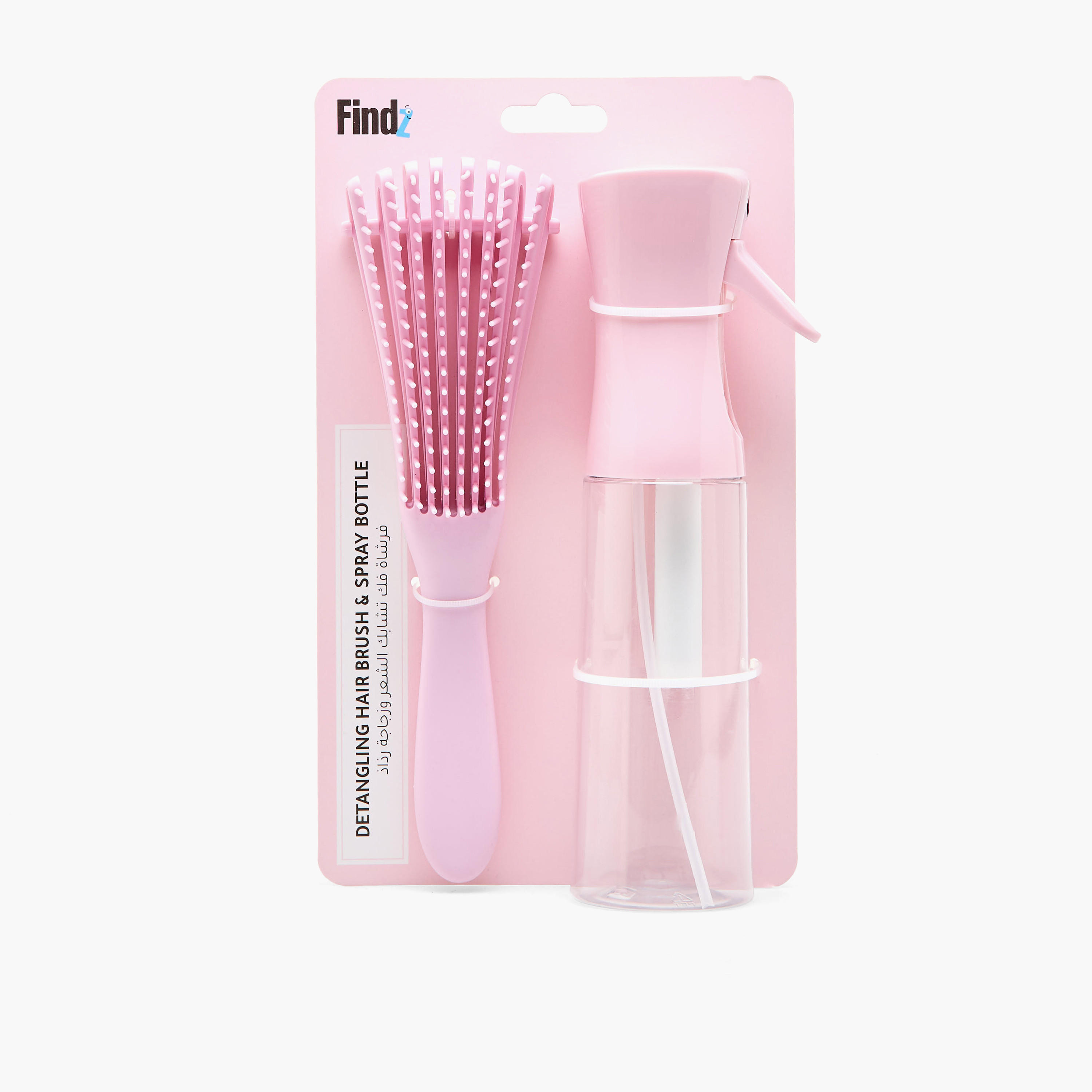طقم فرشاة فك تشابك الشعر مع بخاخ من فايندز-beautyandpersonalcare-makeup-brushesandaccessories-accessories-image-7