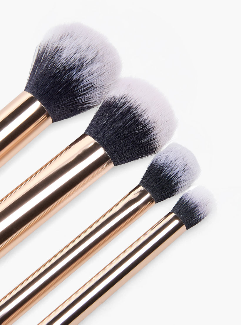 طقم فرش مكياج وإسفنج دمج 6 قطع من فايندز-beautyandpersonalcare-makeup-brushesandaccessories-brushes-image-2