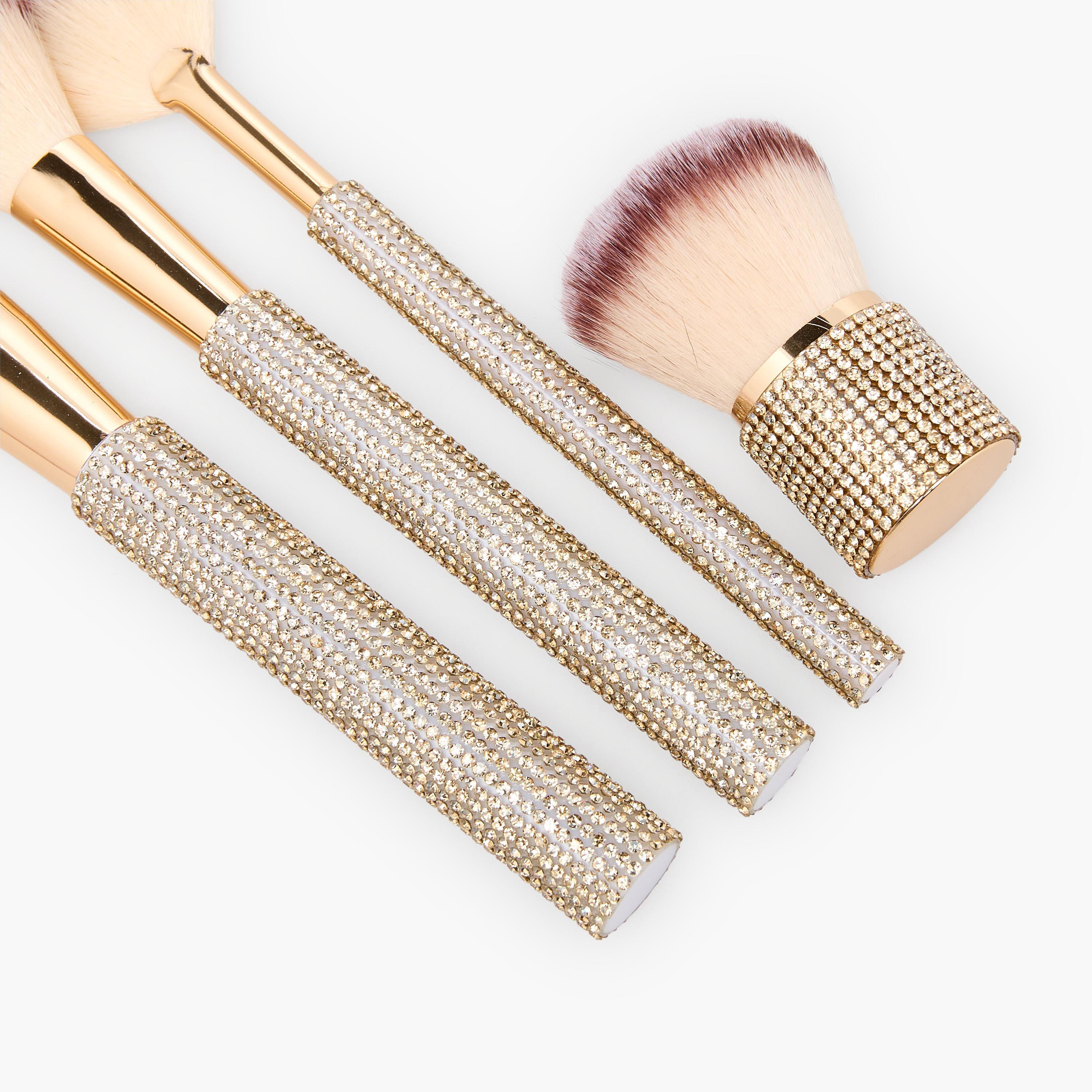 طقم فرش مكياج 5 قطع مزينة من فايندز-beautyandpersonalcare-makeup-brushesandaccessories-brushes-image-3