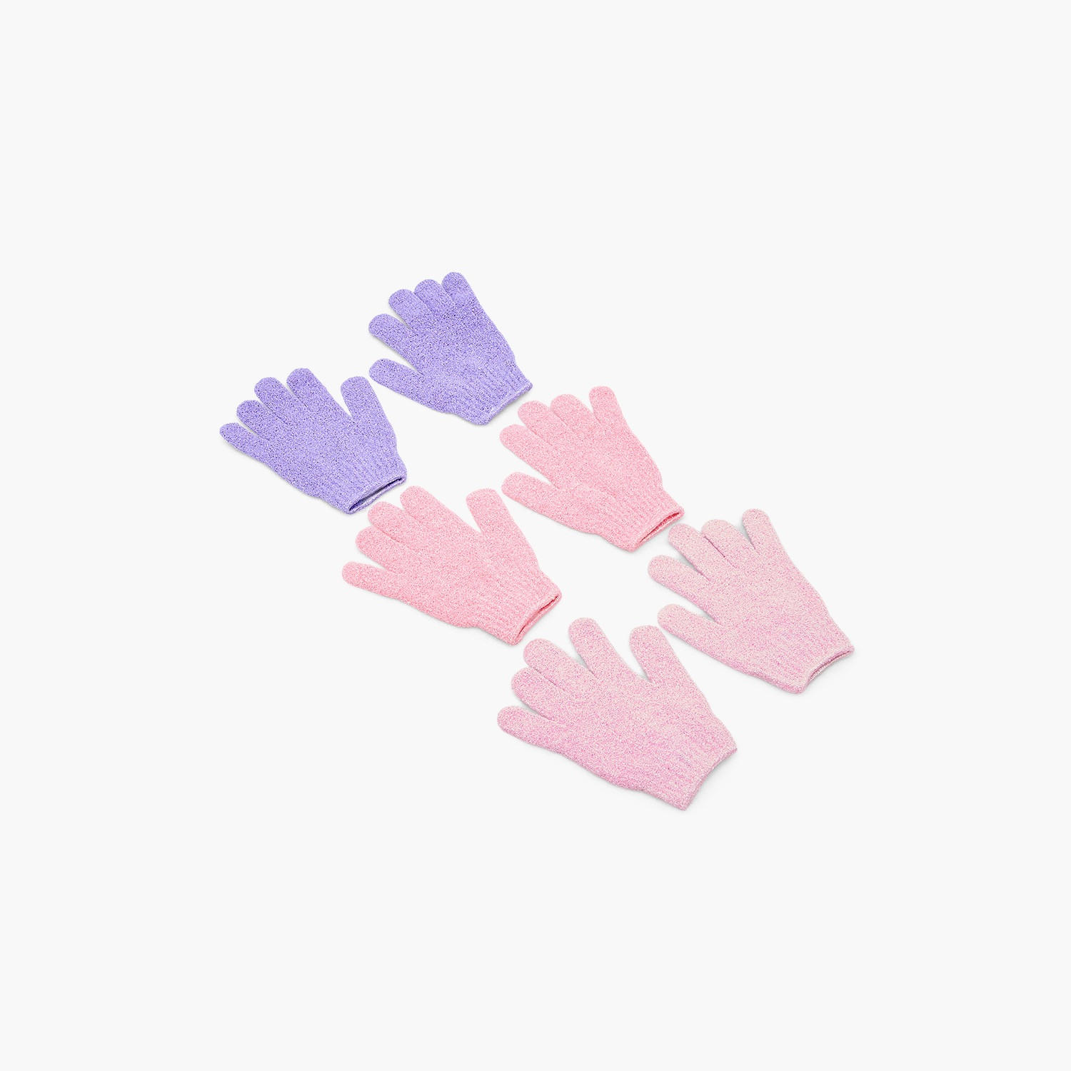 قفازات لتقشير البشرة 3 أزواج من فايندز-beautyandpersonalcare-bathandbody-toolsandaccessories-bathaccessories-image-1