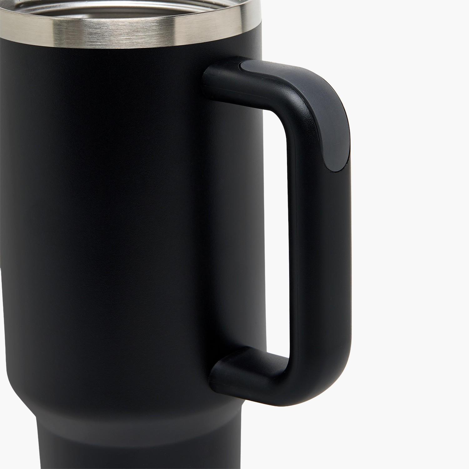 Slogan Print Double Wall Stainless Steel Tumbler with Straw-household-dining-drinkserveware-bottles-image-5