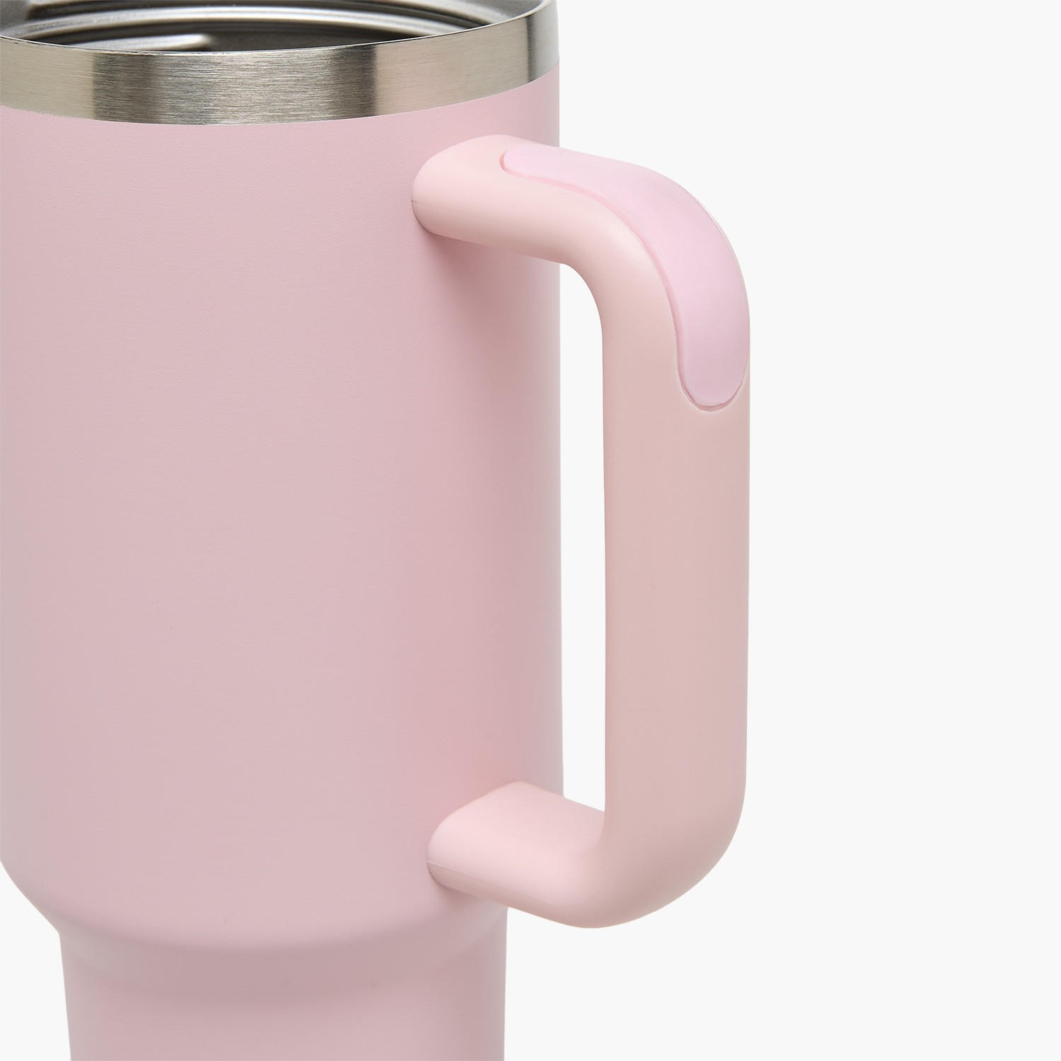 Slogan Print Double Wall Stainless Steel Tumbler with Handle-household-dining-drinkserveware-bottles-image-5