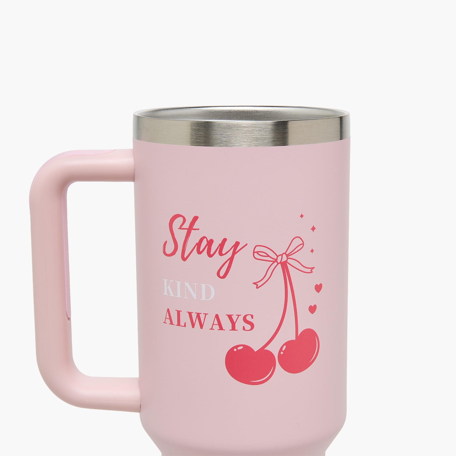 Slogan Print Double Wall Stainless Steel Tumbler with Handle-household-dining-drinkserveware-bottles-image-6
