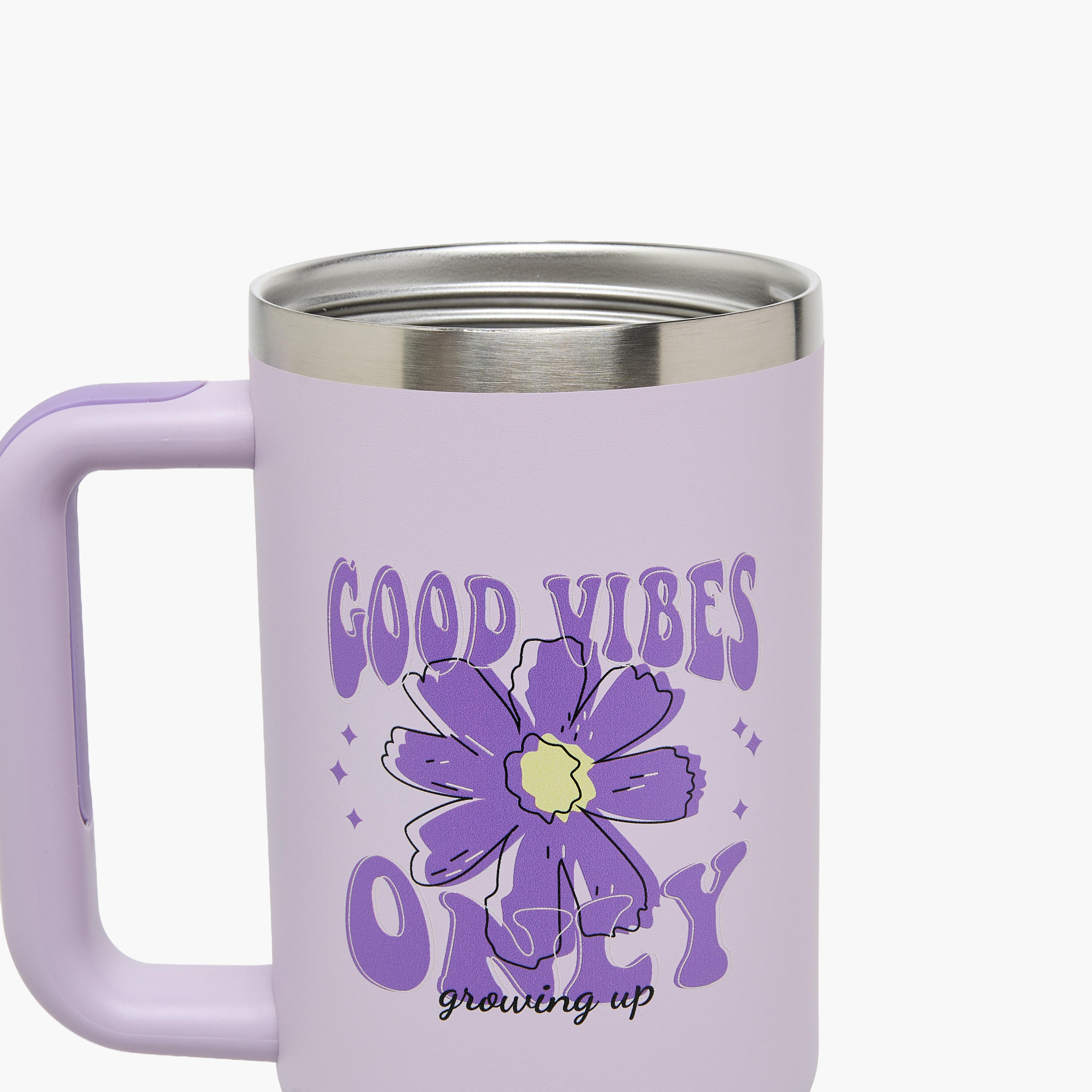 Slogan Print Double Wall Stainless Steel Tumbler with Handle-household-dining-drinkserveware-bottles-image-6