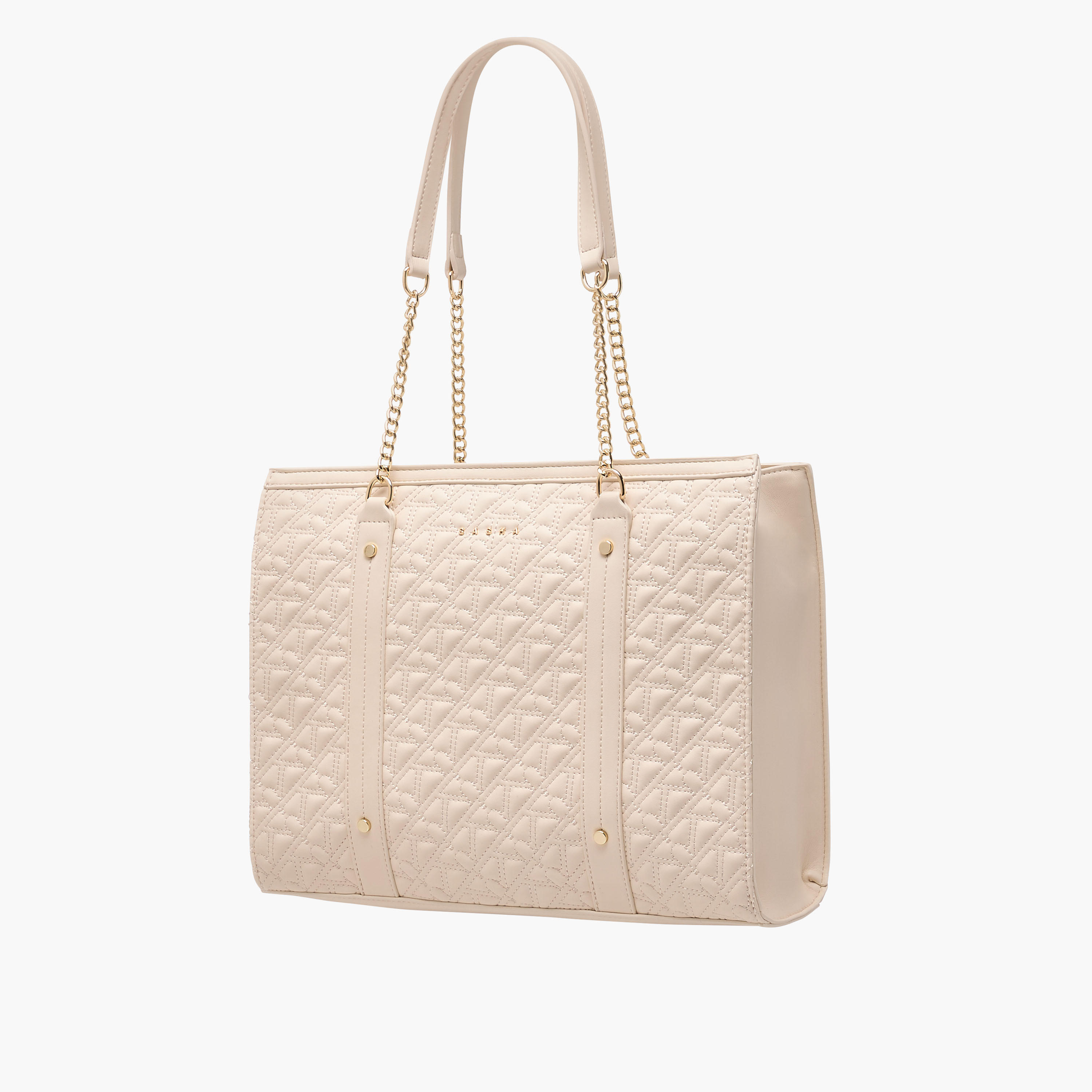 Sasha Quilted Tote Bag with Double Handle-women-bagsandwallets-handbags-image-3