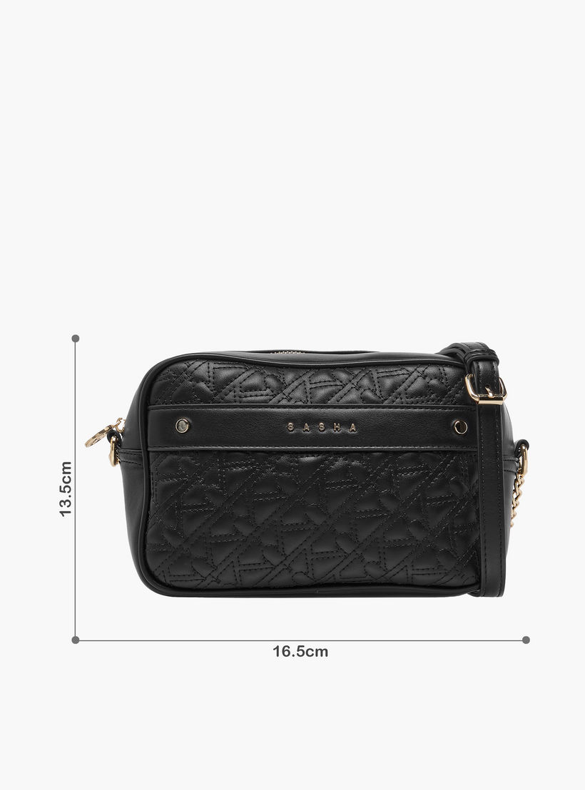 Sasha Quilted Crossbody Bag with Adjustable Strap-women-bagsandwallets-handbags-image-2