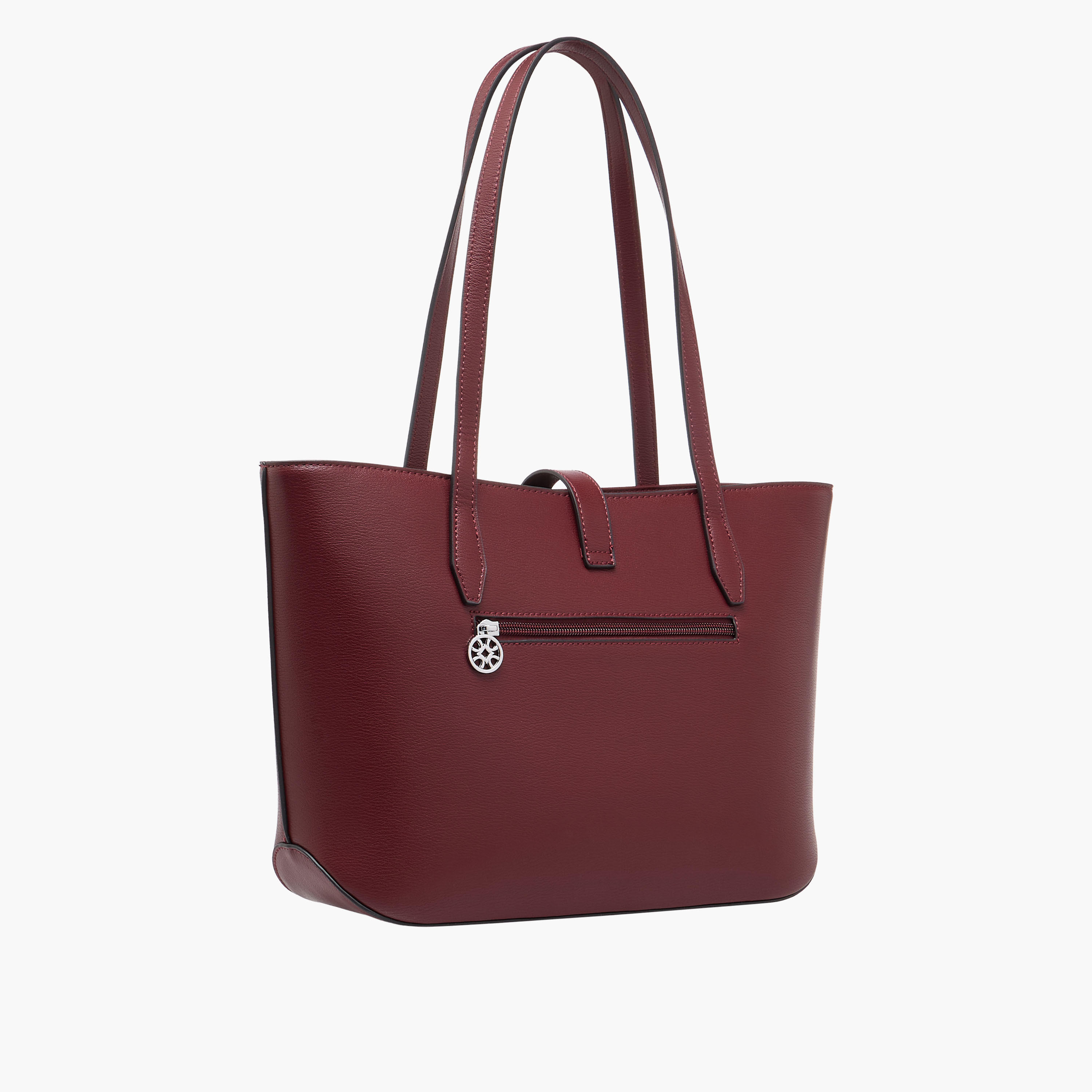 Sasha Solid Tote Bag with Double Handle-women-bagsandwallets-handbags-image-4