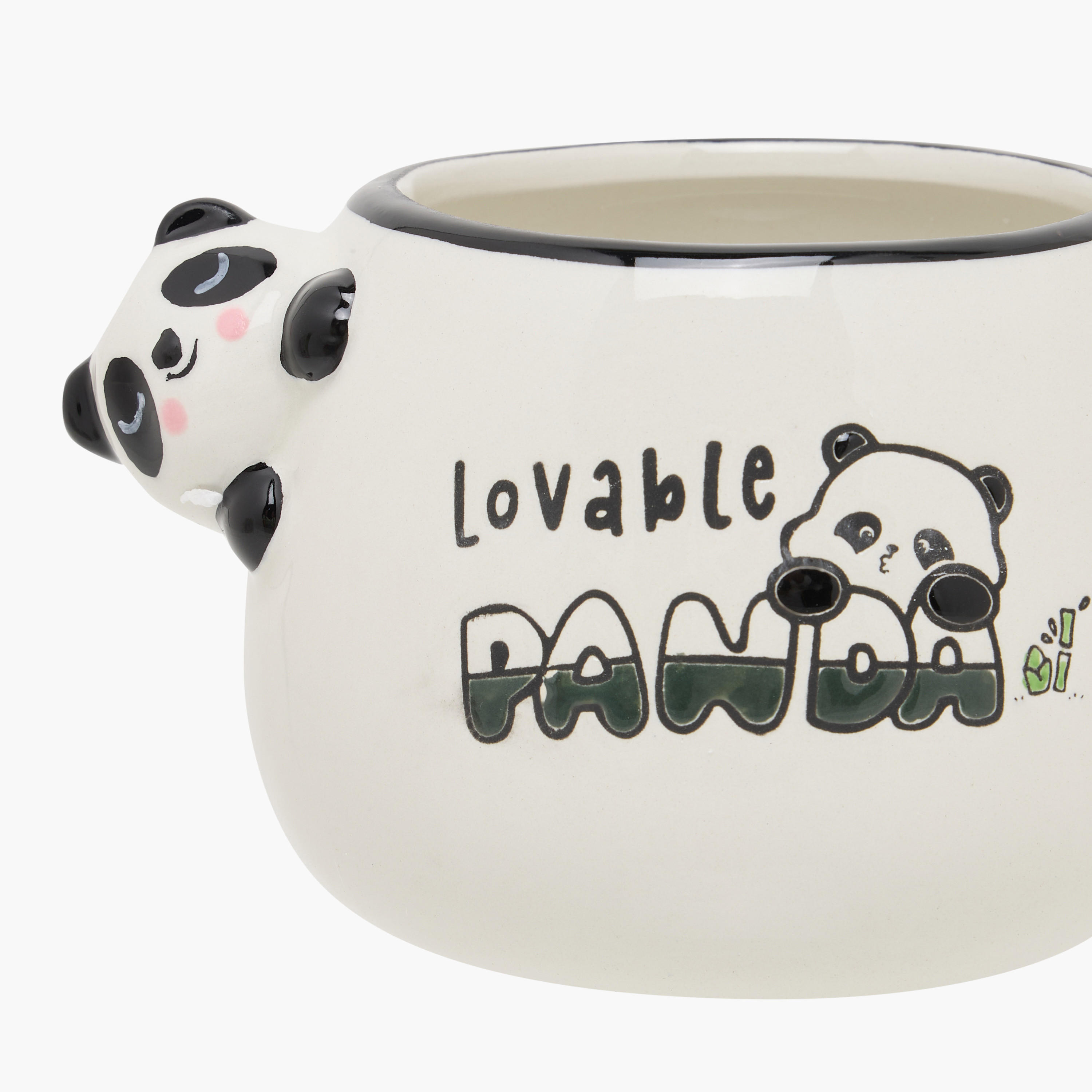 Panda Print Dolomite Mug - 440 ml-household-dining-teaandcoffee-mugsandcups-image-4