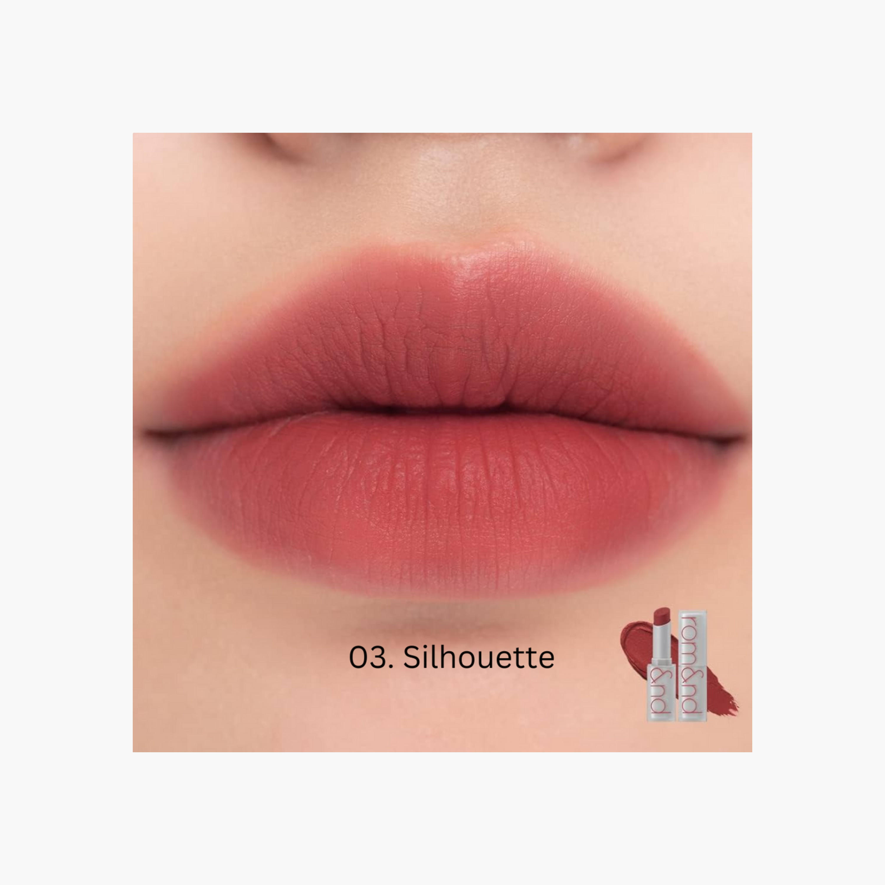 Rom&nd Zero Matte Lipstick - 03 Silhouette-beautyandpersonalcare-makeup-lips-lipsticks-image-6