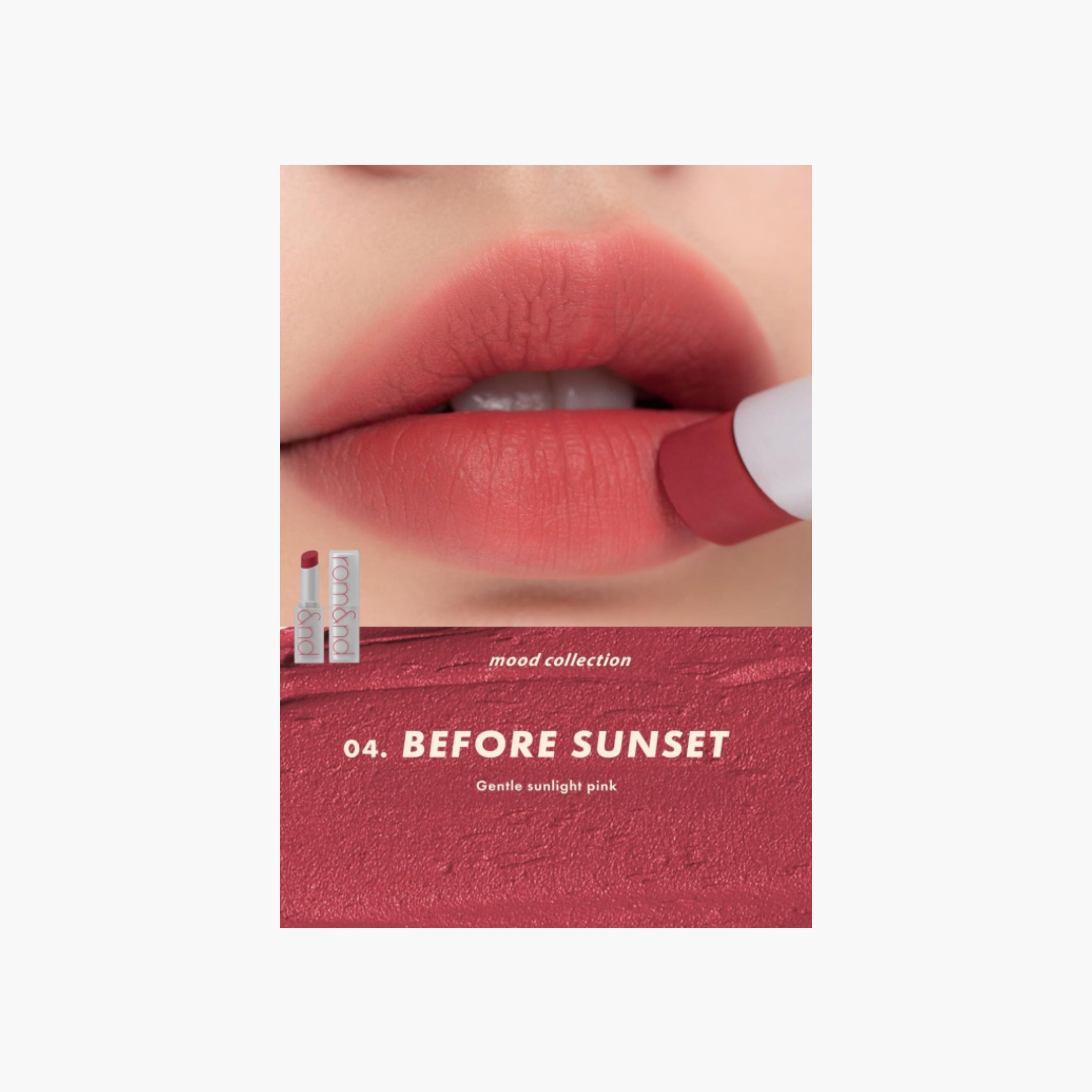 Rom&nd Zero Matte Lipstick - 04 Before Sunset-beautyandpersonalcare-makeup-lips-lipsticks-image-5