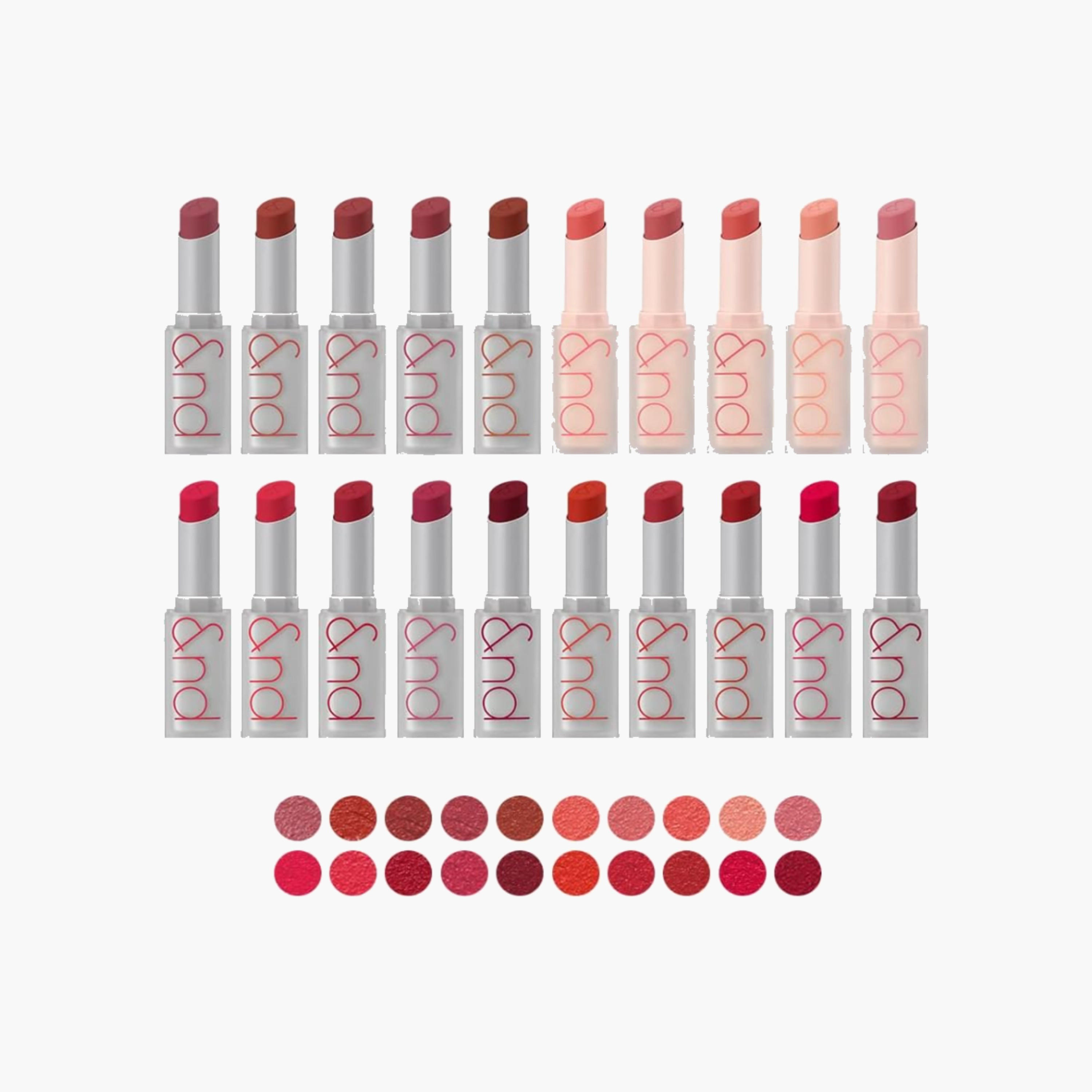 Rom&nd Zero Matte Lipstick - 18 Tanning Red-beautyandpersonalcare-makeup-lips-lipsticks-image-3
