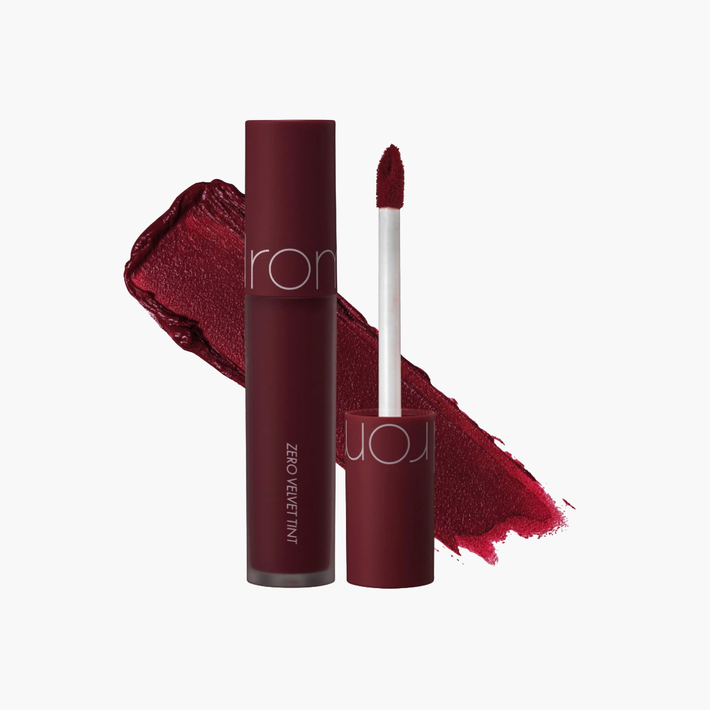Rom&nd Zero Velvet Lip Tint - 21 Villain Vest-beautyandpersonalcare-kbeauty-makeup-lips-lipsticks-image-1