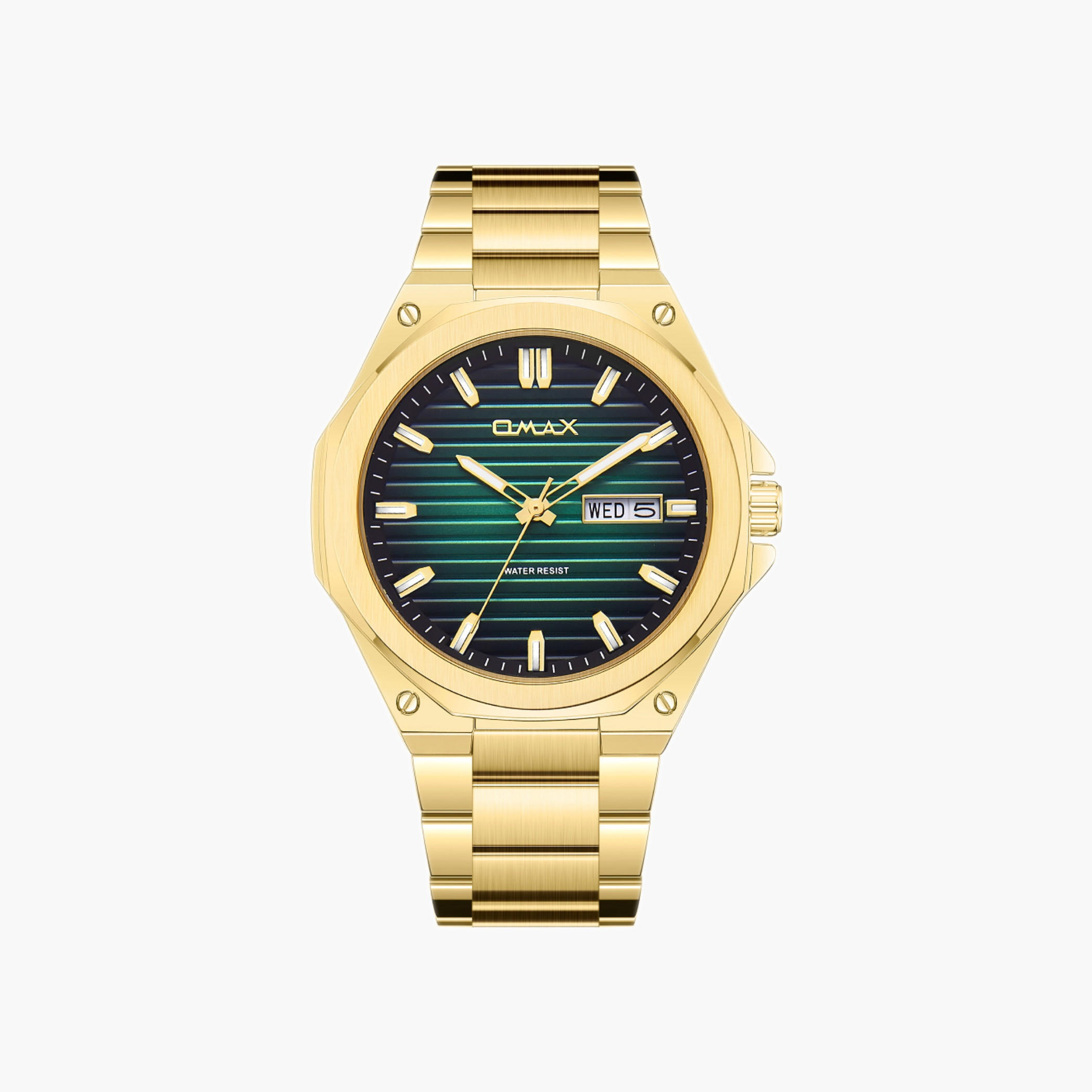 OMAX Gold Tone Men's Analog Watch-men-watchesandjewellery-watches-image-1