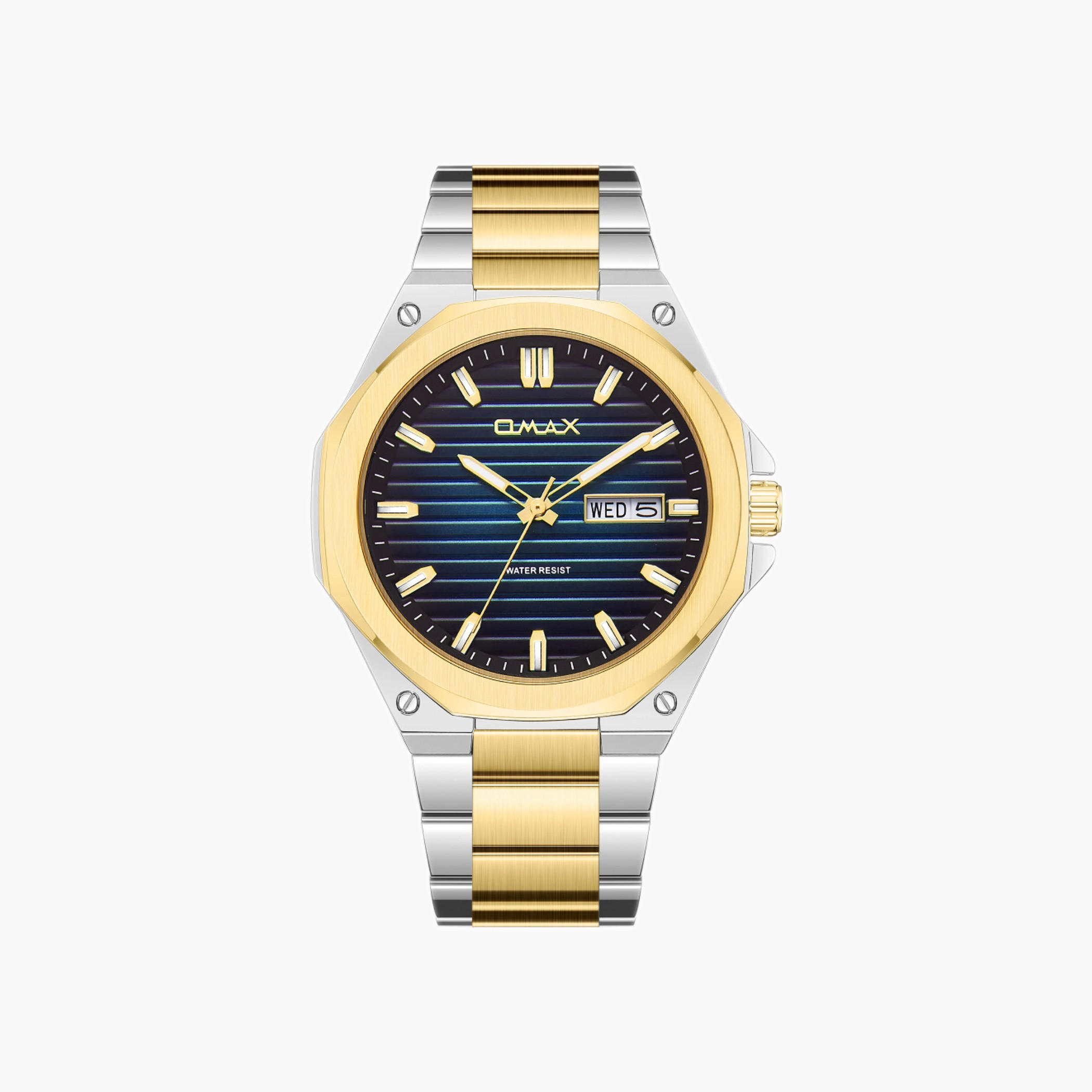 OMAX Gold Tone Men's Analog Watch-men-watchesandjewellery-watches-image-1