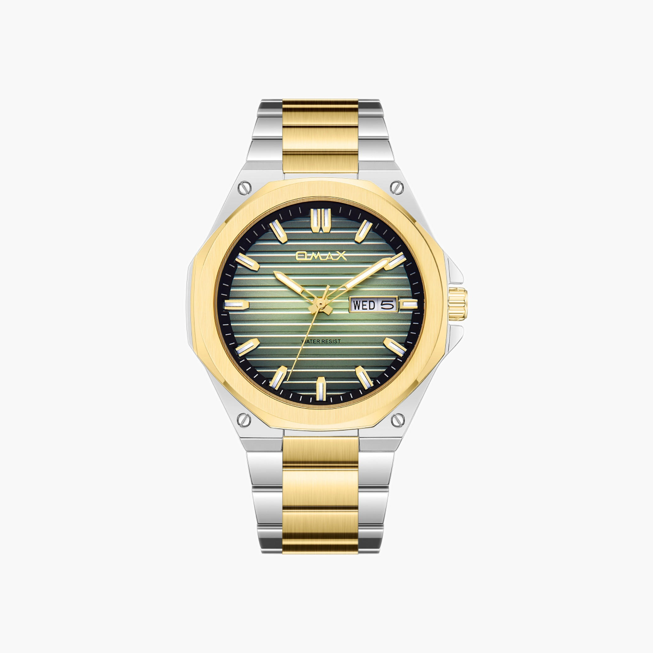 أوماكس ساعة يد رجالية تناظرية ذهبية اللون-men-watchesandjewellery-watches-image-28