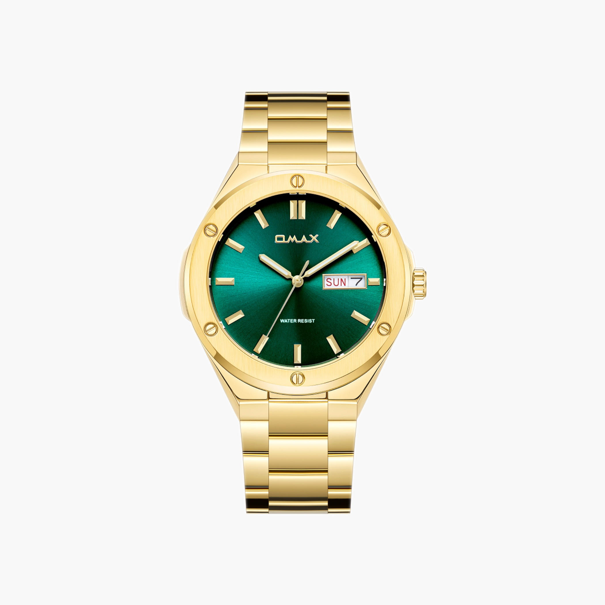 أوماكس ساعة رجالية أنالوج بلون ذهبي-men-watchesandjewellery-watches-image-5