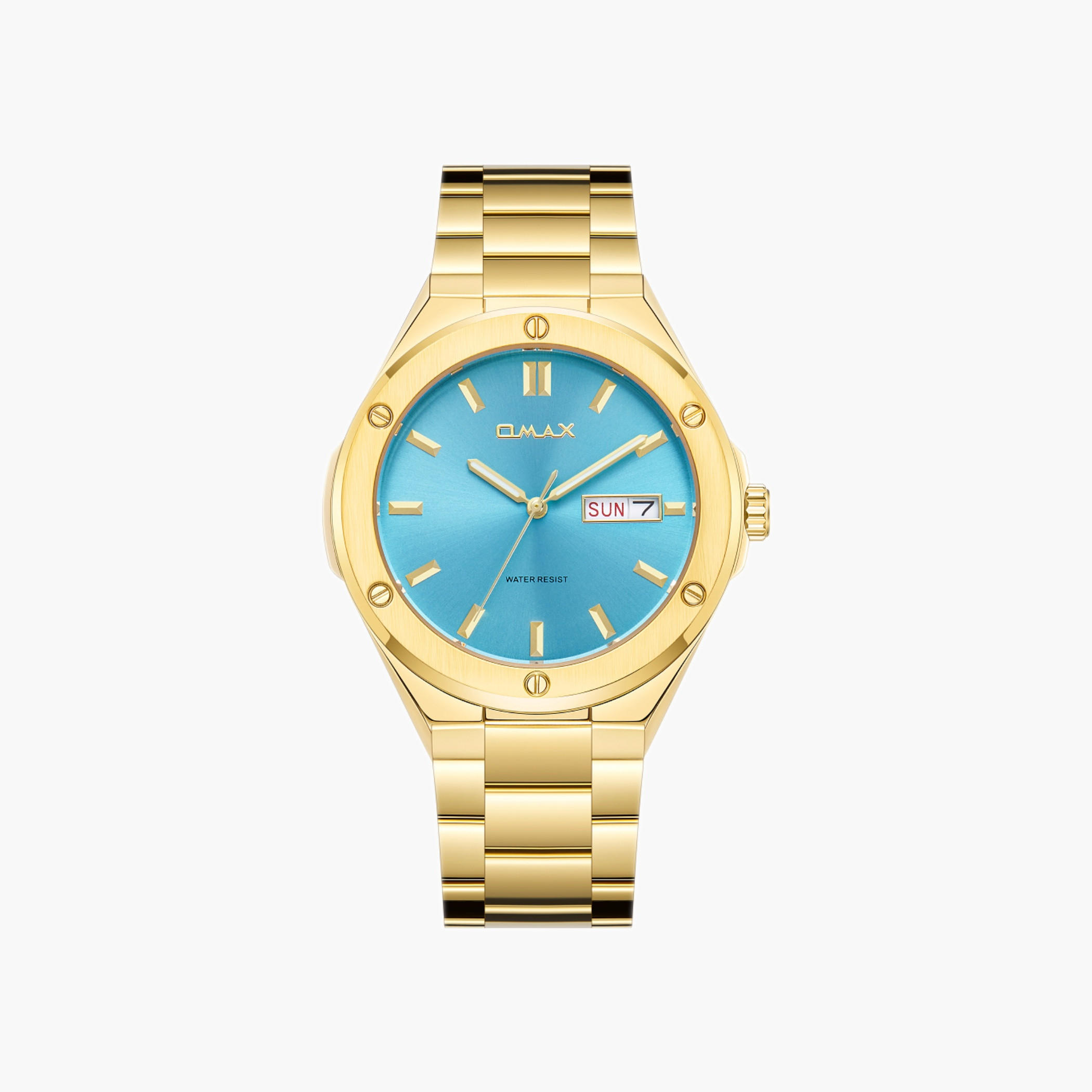 أوماكس ساعة رجالية أنالوج بلون ذهبي-men-watchesandjewellery-watches-image-6