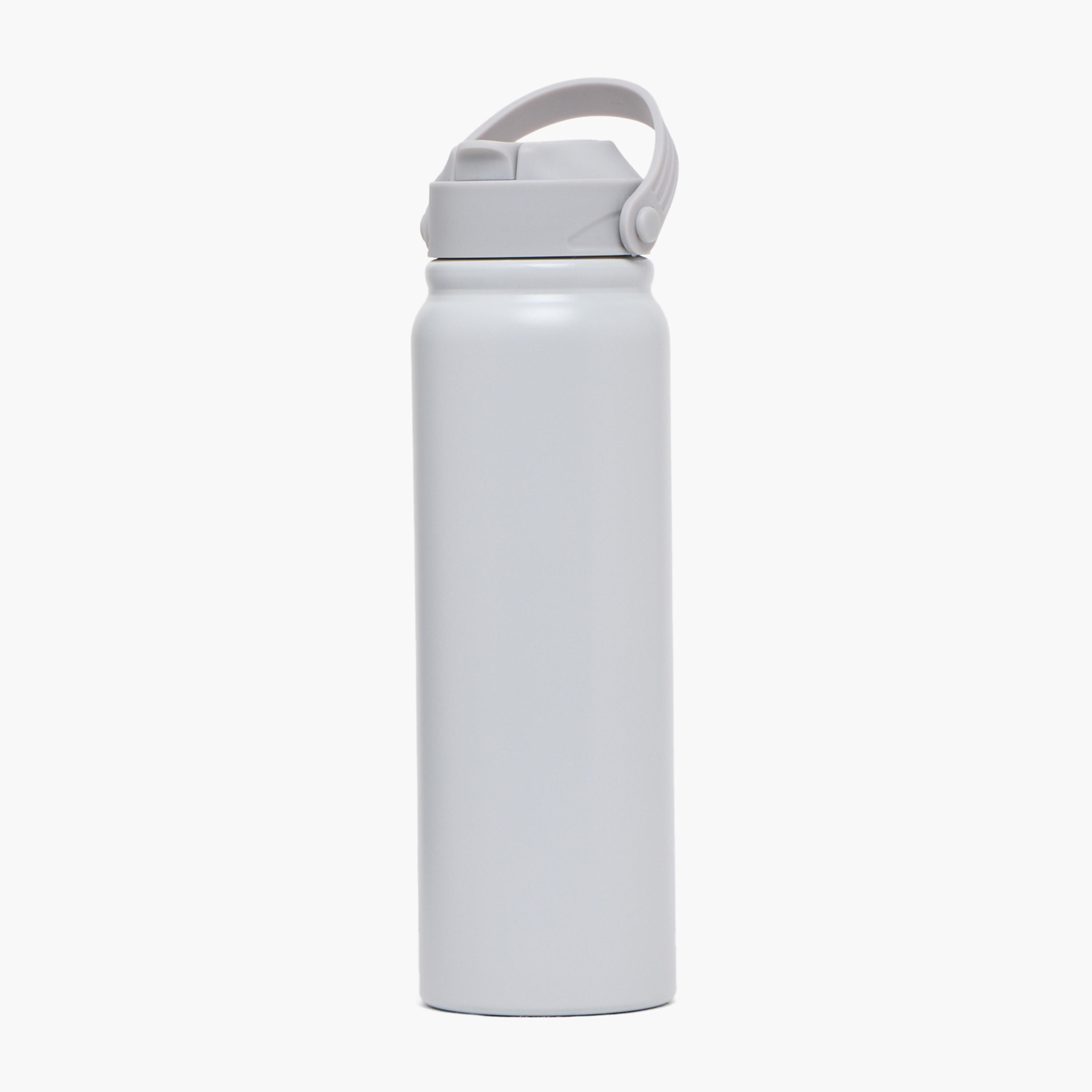 قارورة مياه ستانلس ستيل سادة بفوهة قلابة ومقبض - 800 مل-school-waterbottles-image-1