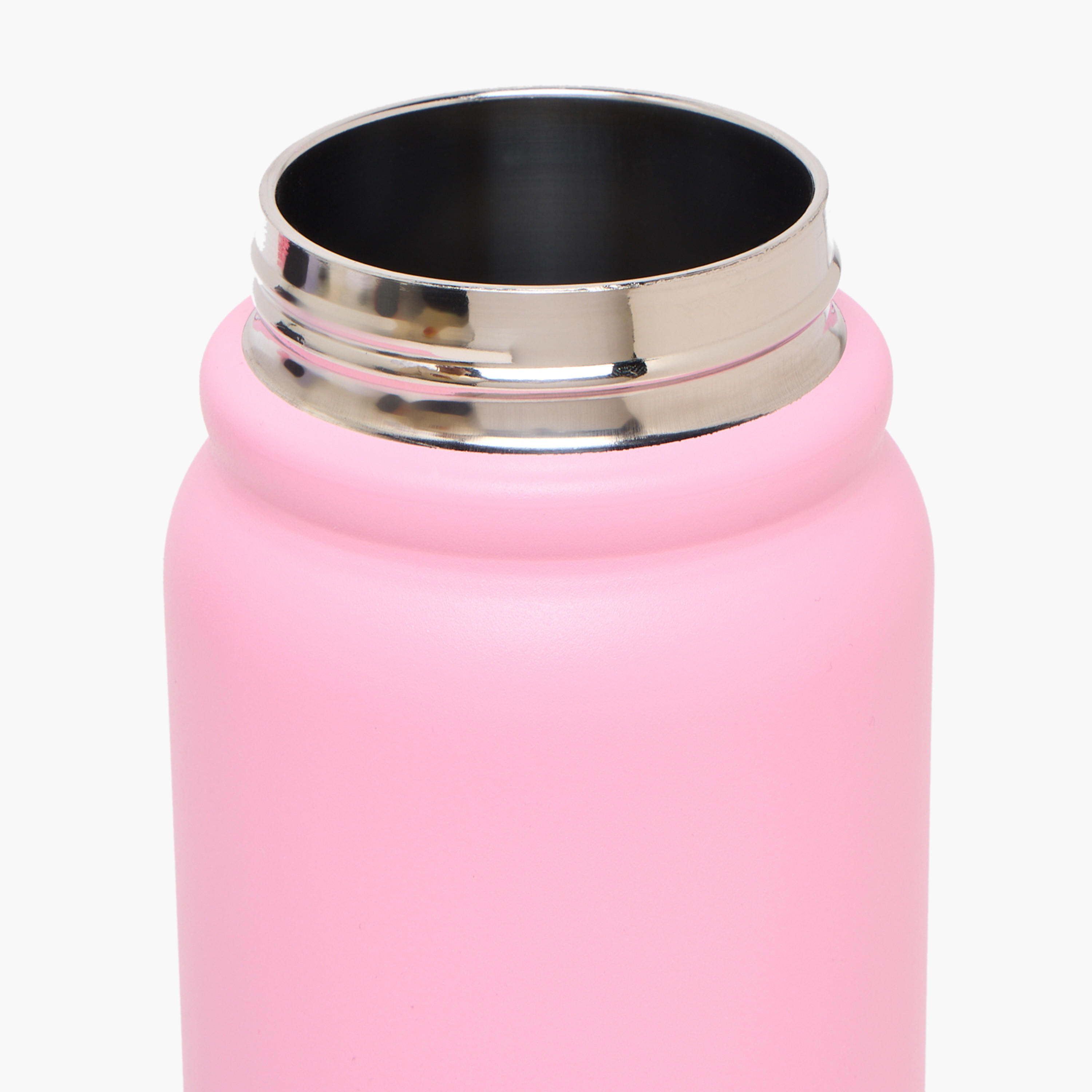 Solid Stainless Steel Water Bottle with Flip Spout and Handle - 800 ml-school-waterbottles-image-5
