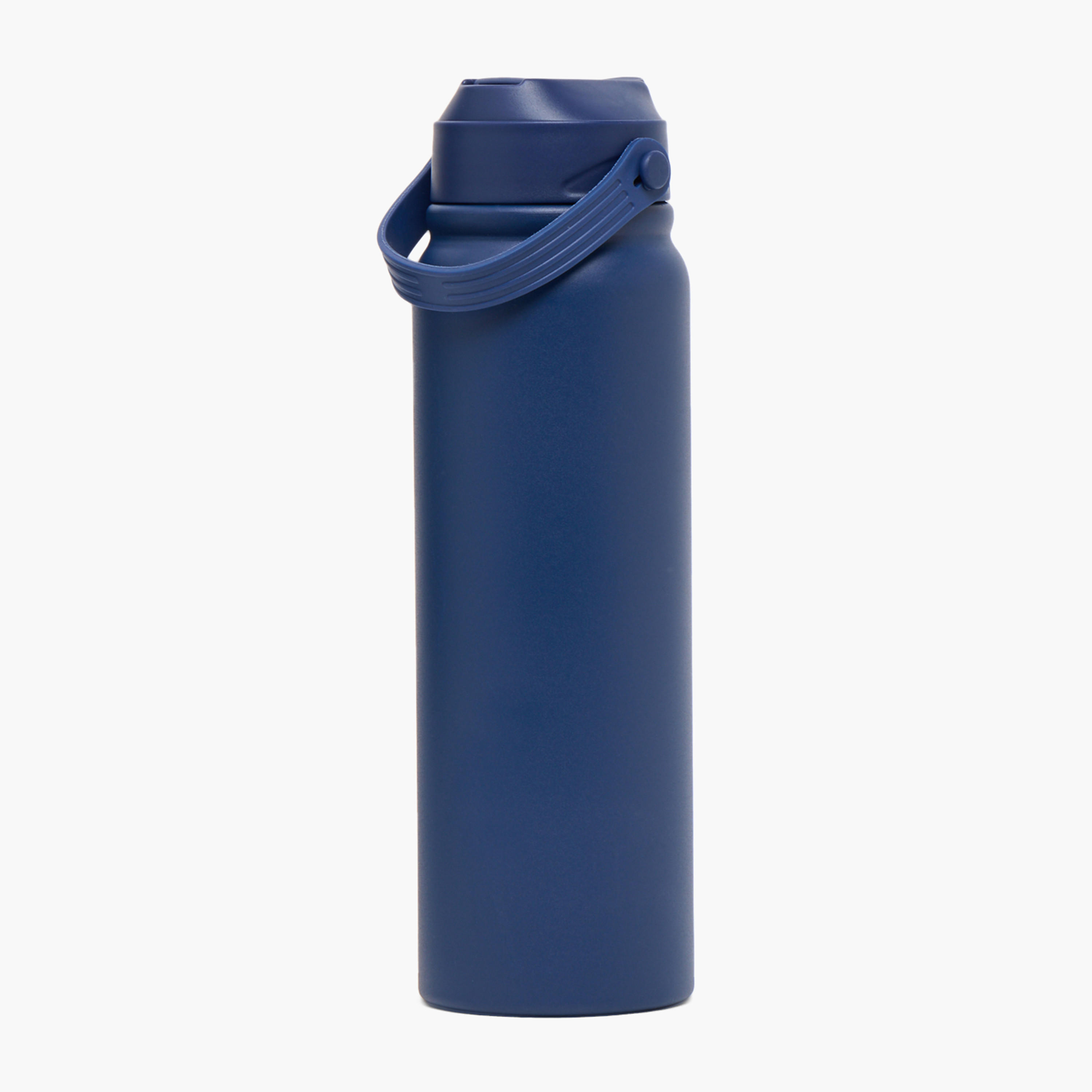 Printed Stainless Steel Water Bottle with Flip Spout and Handle - 800 ml-school-waterbottles-image-3