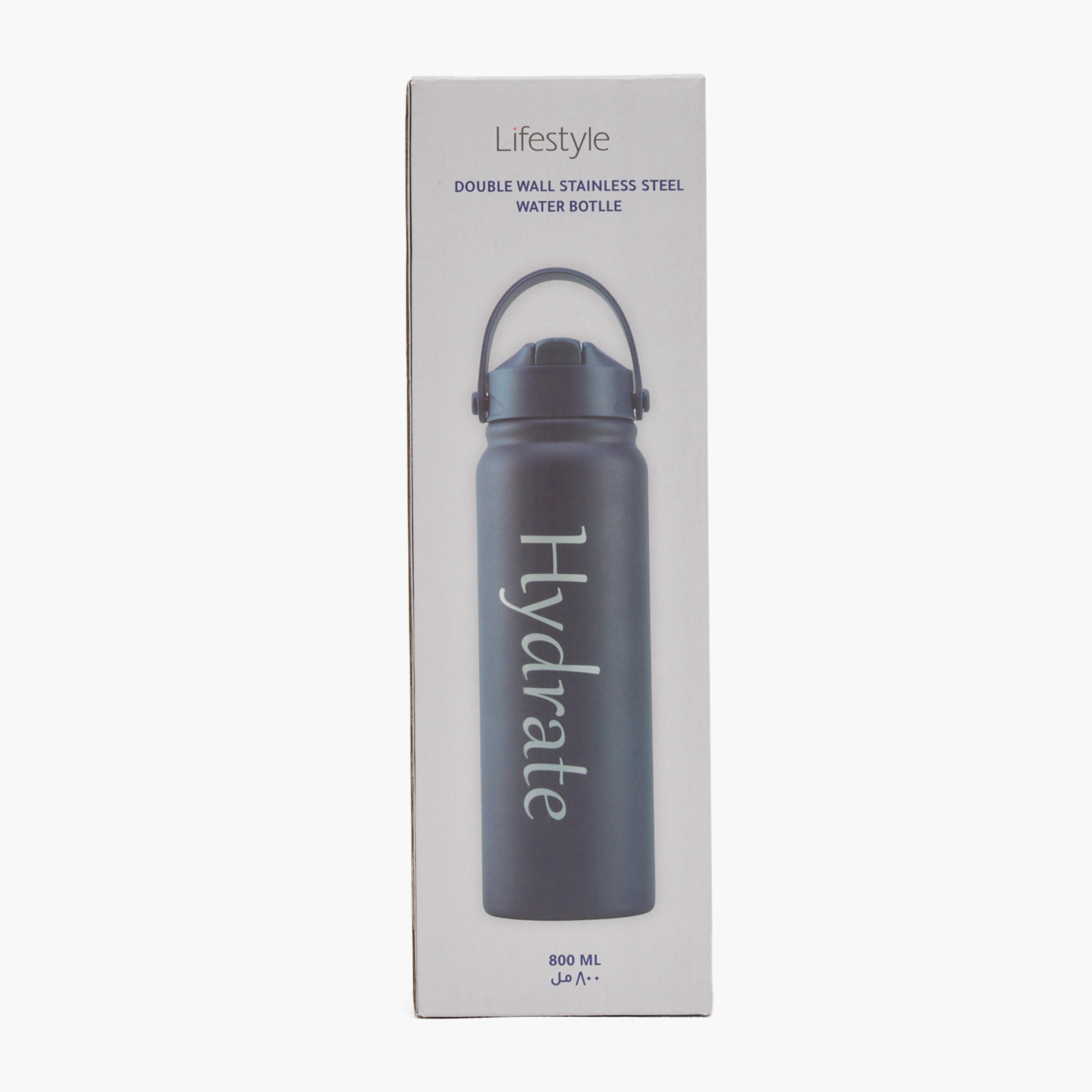 Printed Stainless Steel Water Bottle with Flip Spout and Handle - 800 ml-school-waterbottles-image-7