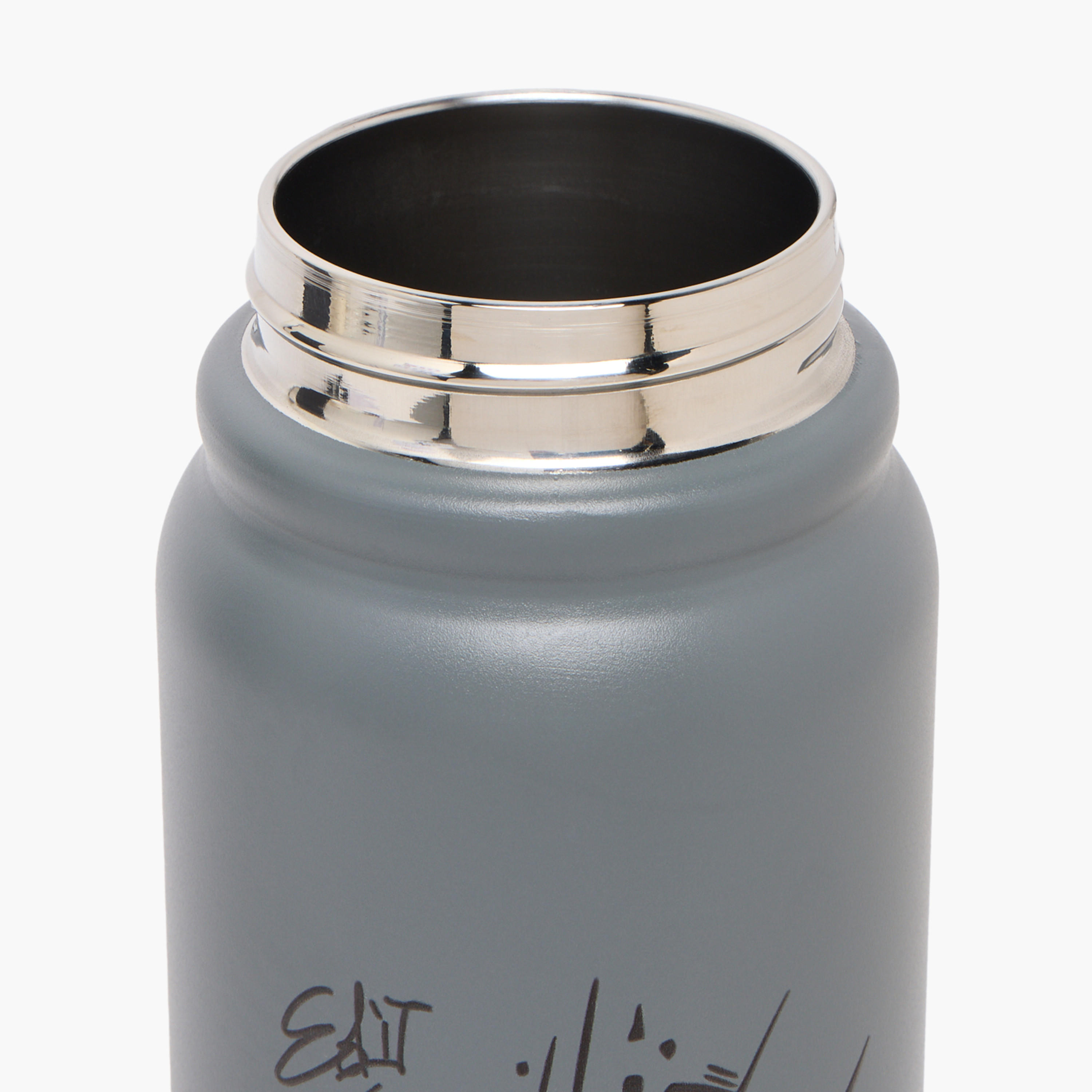Football Print Stainless Steel Water Bottle with Flip Spout and Handle - 800 ml-school-waterbottles-image-5
