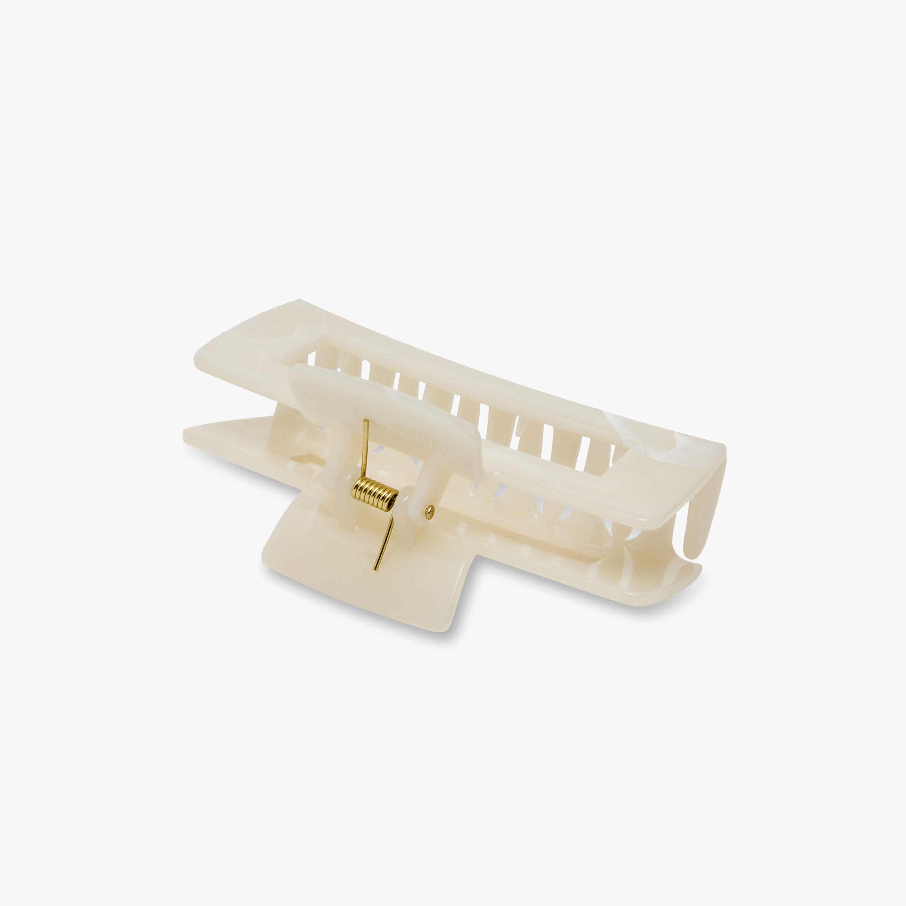 Rectangular Hair Clamp with Matte Finish-women-hairaccessories-clamps-image-2