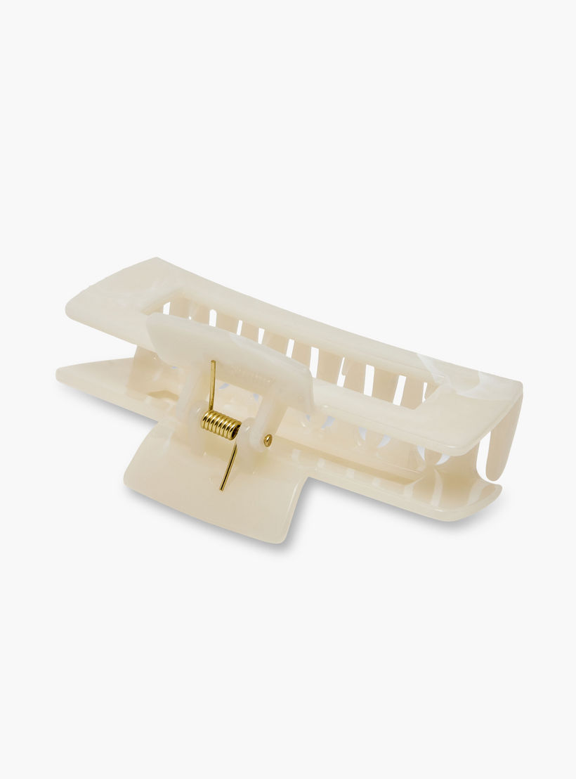 Rectangular Hair Clamp with Matte Finish-women-hairaccessories-clamps-image-2