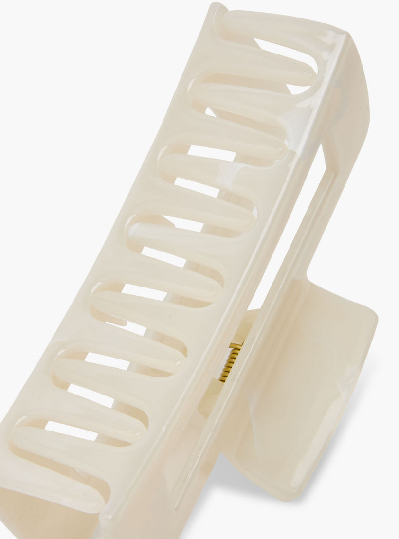 Rectangular Hair Clamp with Matte Finish-women-hairaccessories-clamps-image-3