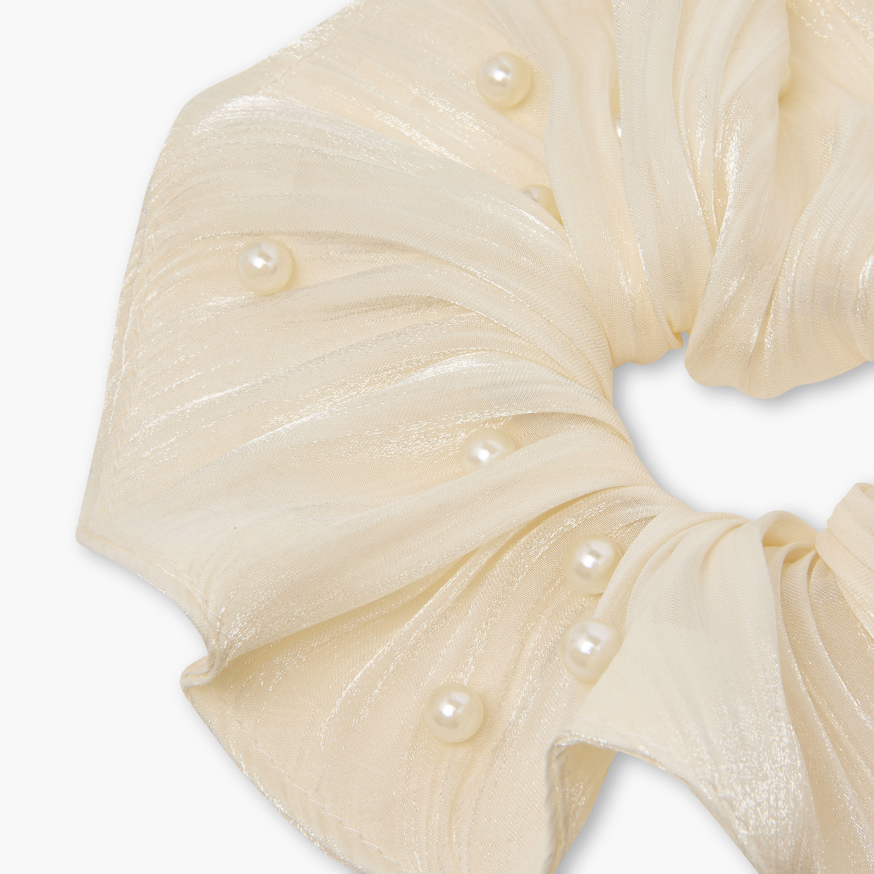 Pearl Embellished Hair Scrunchie-women-hairaccessories-scrunchies-image-3