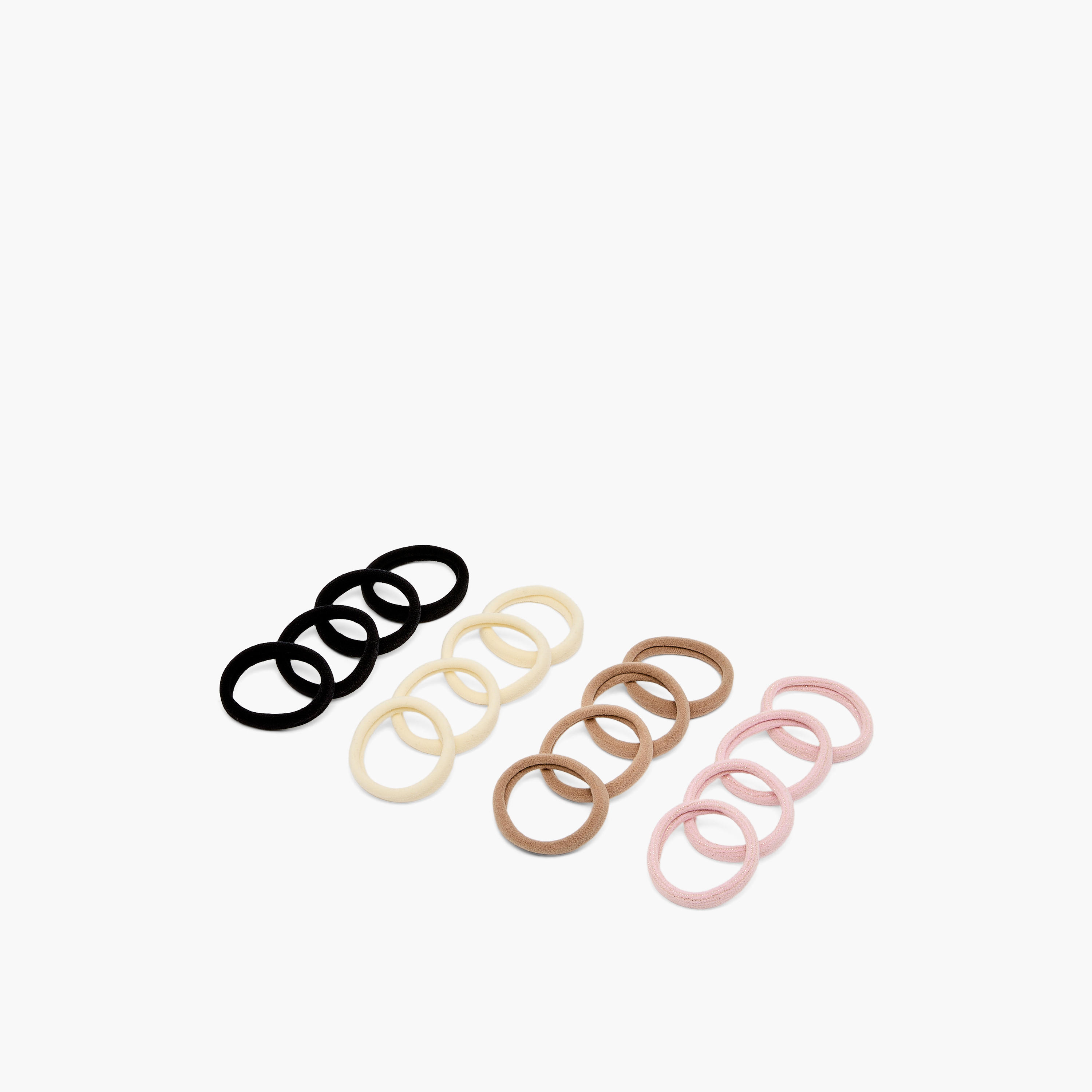 مجموعة ربطات شعر بارزة الملمس عدد 22 قطعة-women-hairaccessories-bands-image-2