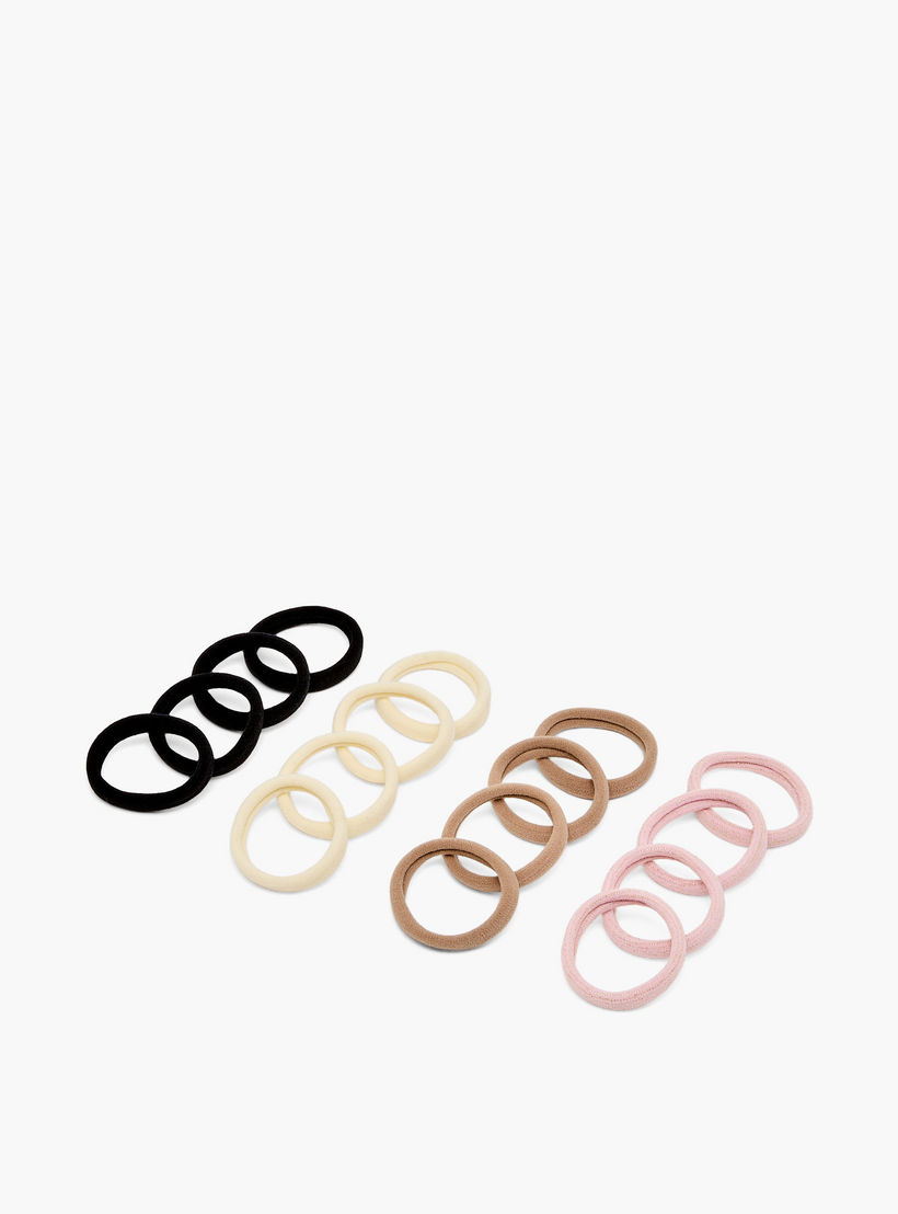 مجموعة ربطات شعر بارزة الملمس عدد 22 قطعة-women-hairaccessories-bands-image-2