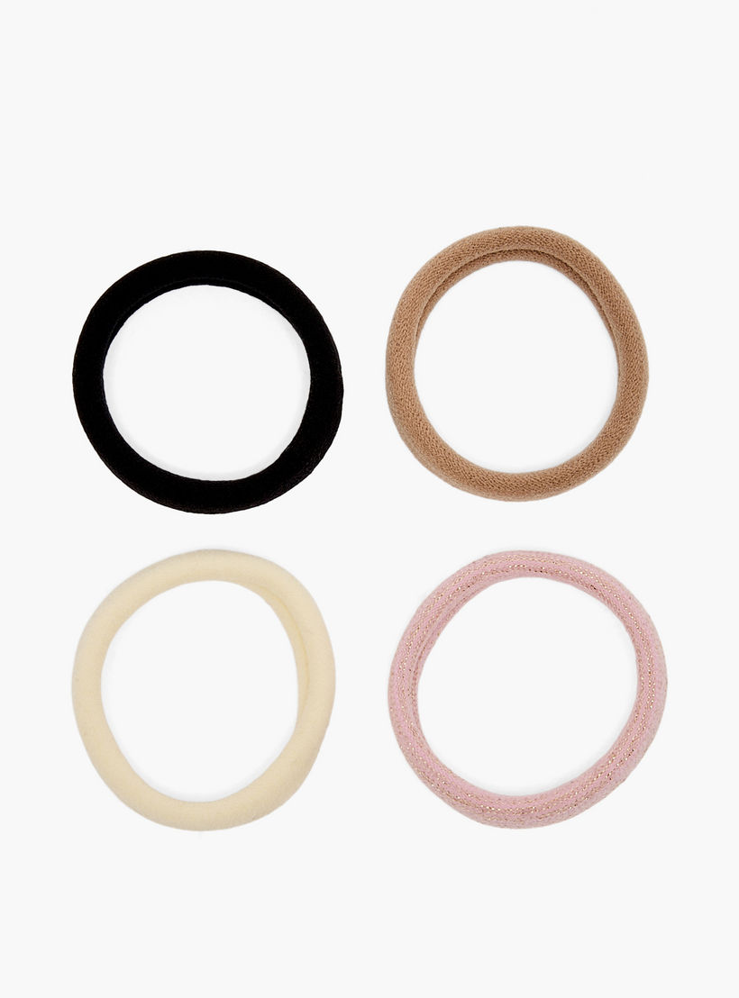 مجموعة ربطات شعر بارزة الملمس عدد 22 قطعة-women-hairaccessories-bands-image-3