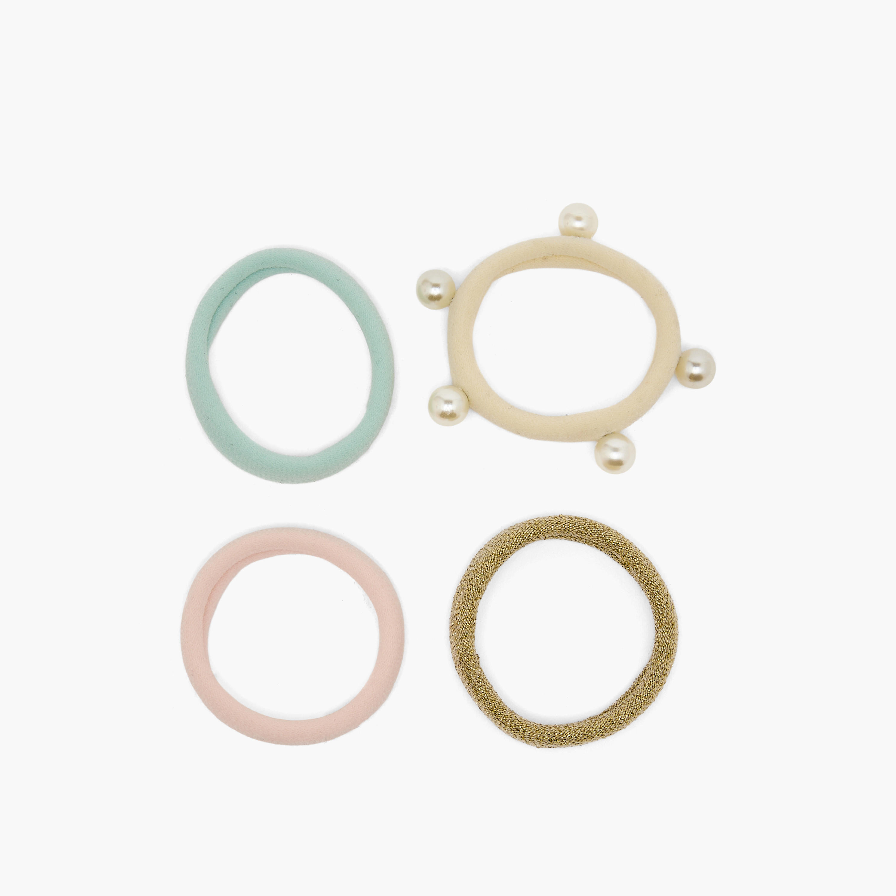 Pack of 22 Textured Hair Tie-women-hairaccessories-bands-image-3