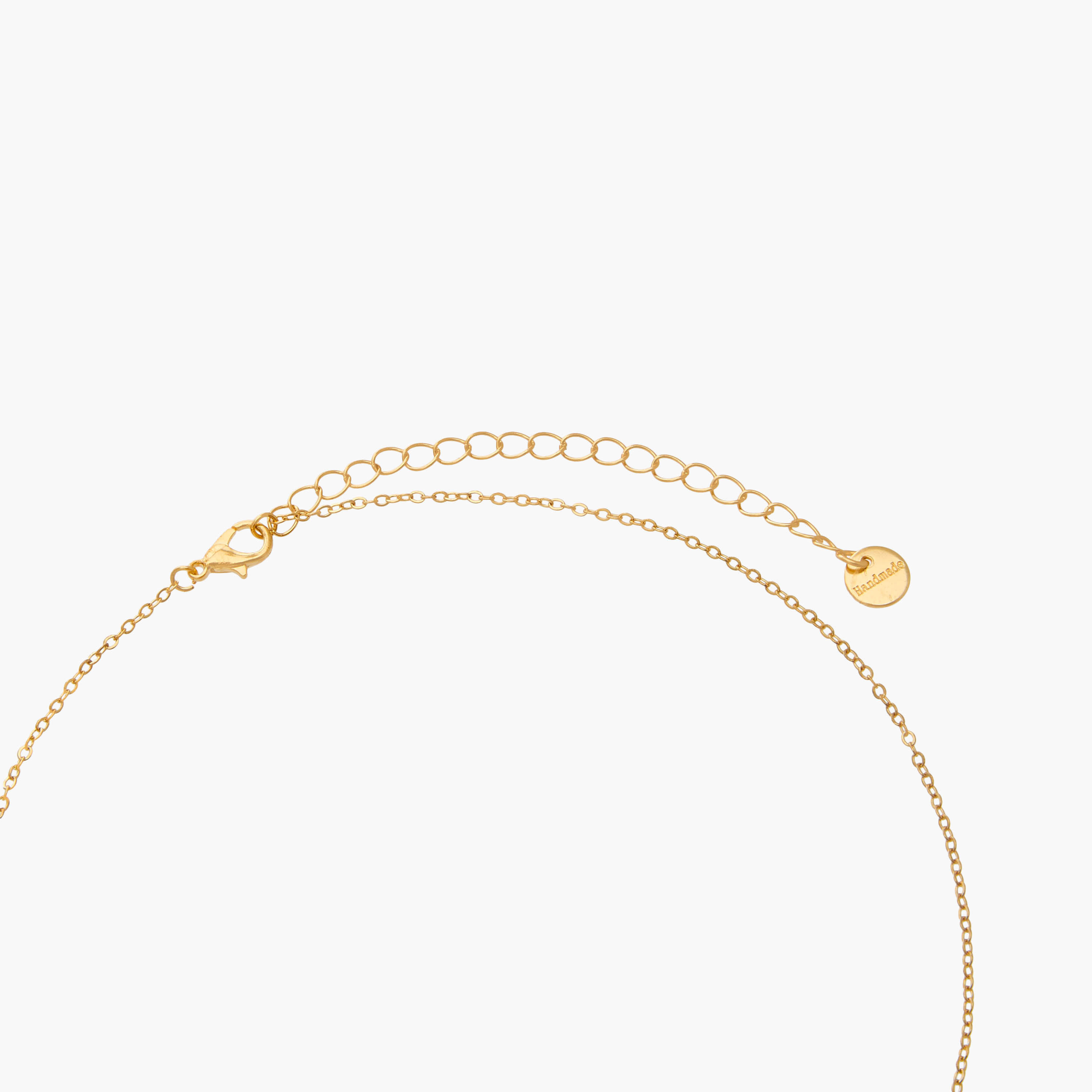 Gold Tone Pendant Necklace with Heart Lock Charm-women-watchesandjewellery-jewellery-necklacesandpendants-image-3