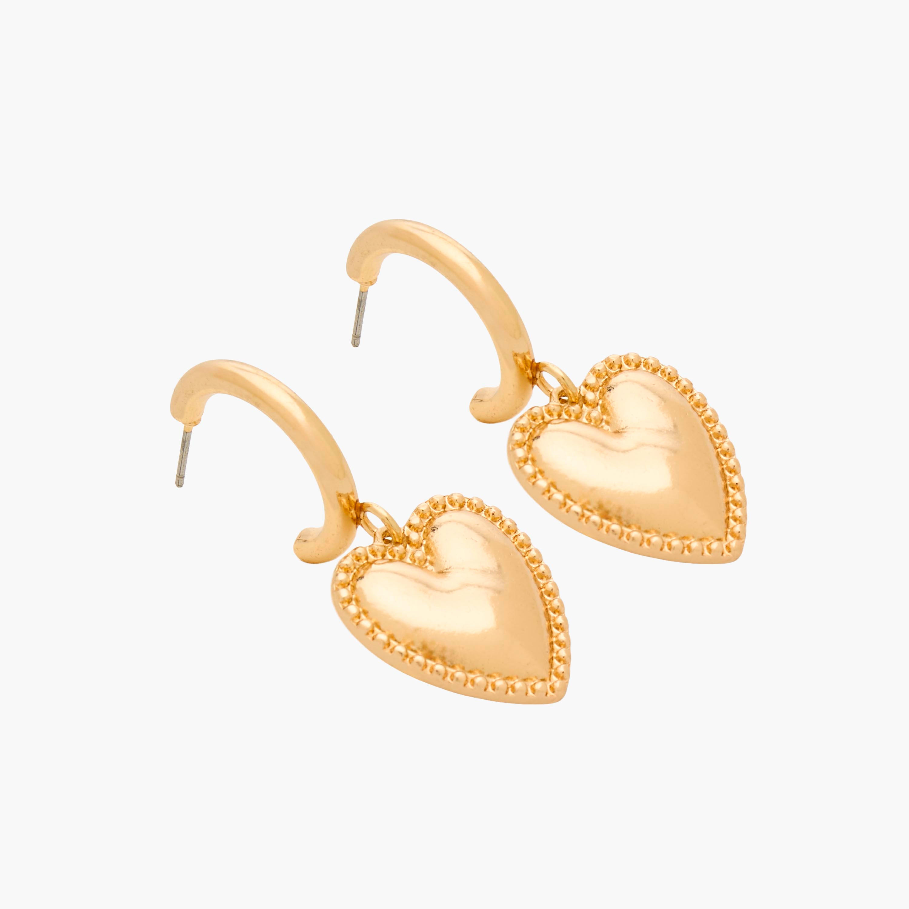 حلقان بتشطيب ميتاليك طوق بمكبس إغلاق خلفي - طقم 3 أزواج-women-watchesandjewellery-jewellery-earrings-image-3