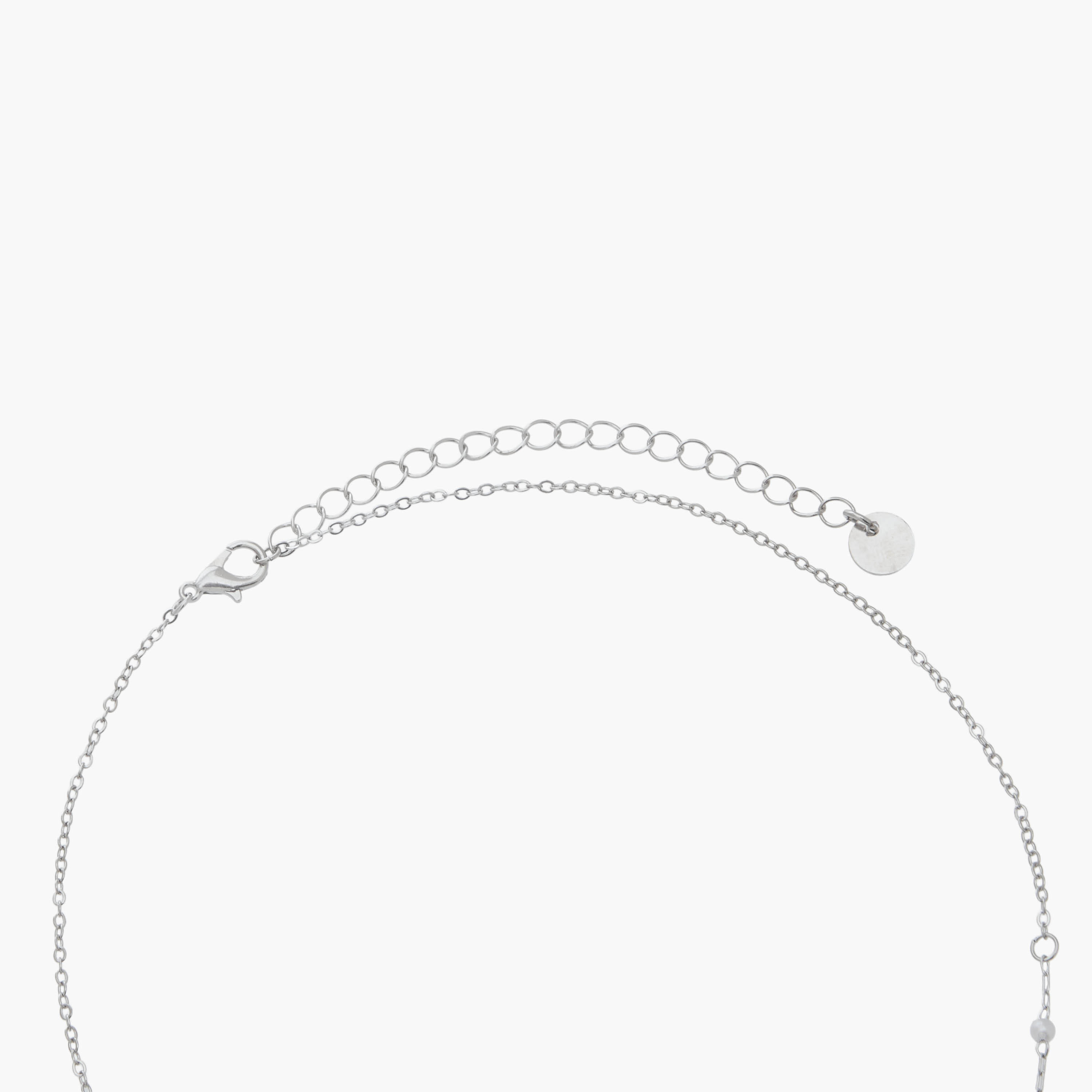 Set of 2 - Silver Tone Necklace with Pearl Detail-women-watchesandjewellery-jewellery-necklacesandpendants-image-4